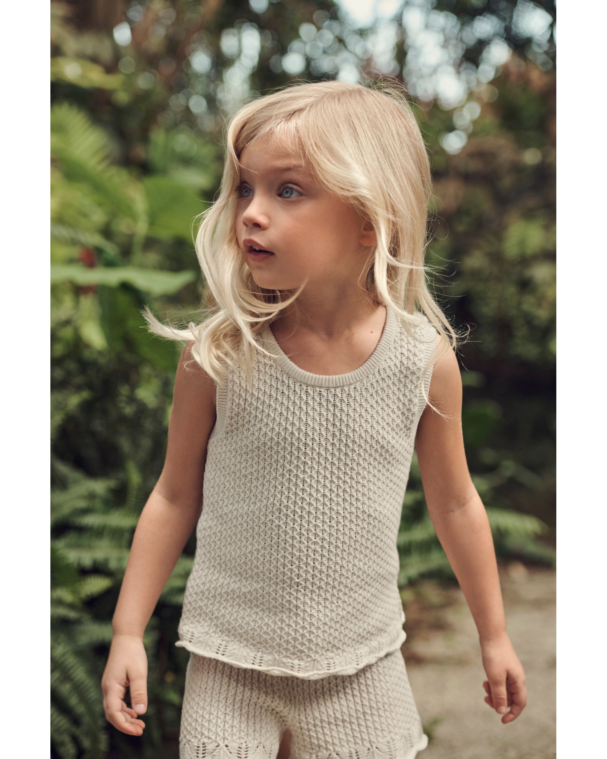 Sweet Cream Toddler 2 Piece Organic Cotton Crochet Knit Set Carter s Oshkosh Canada