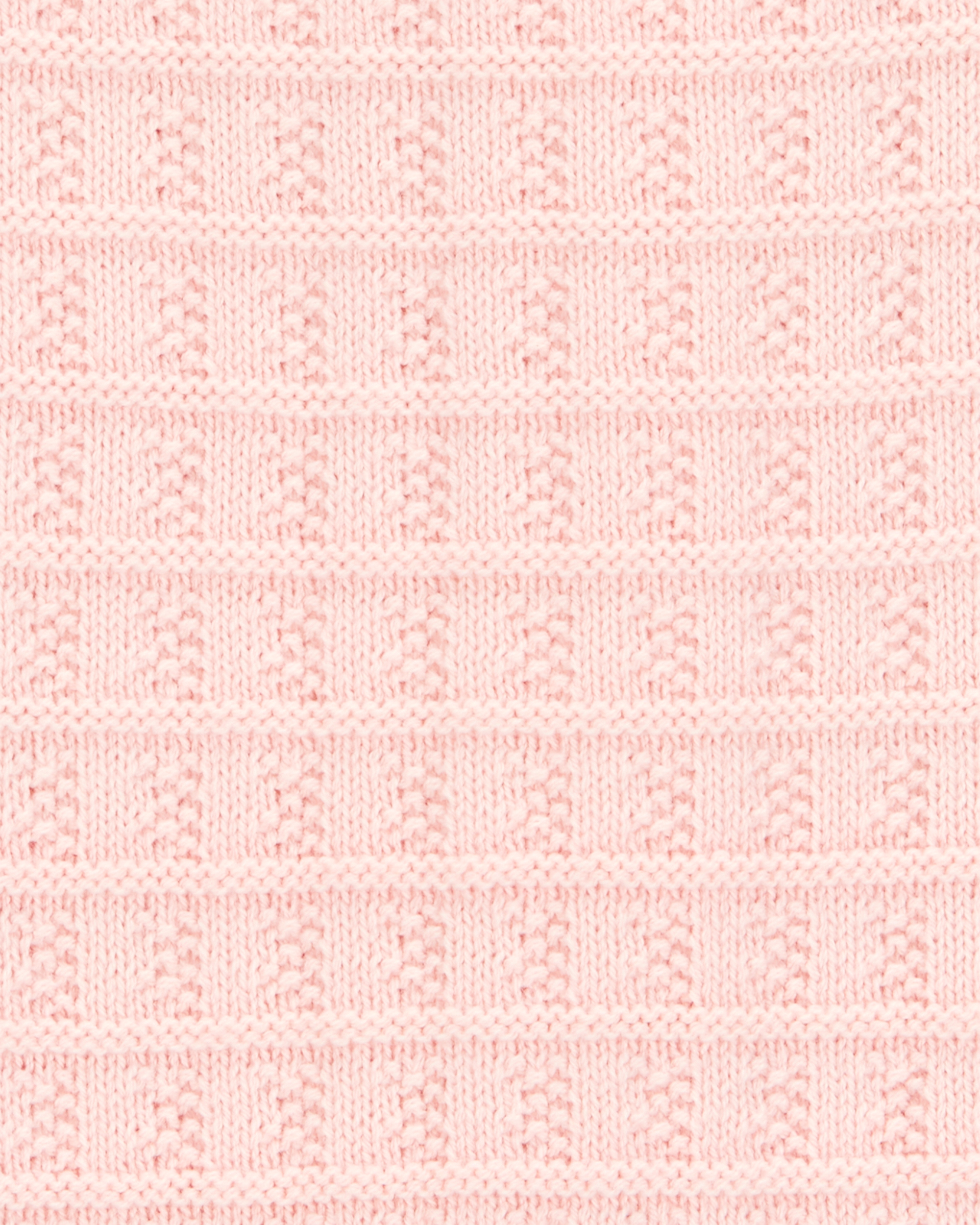 Kid Pink Knit Tank Top