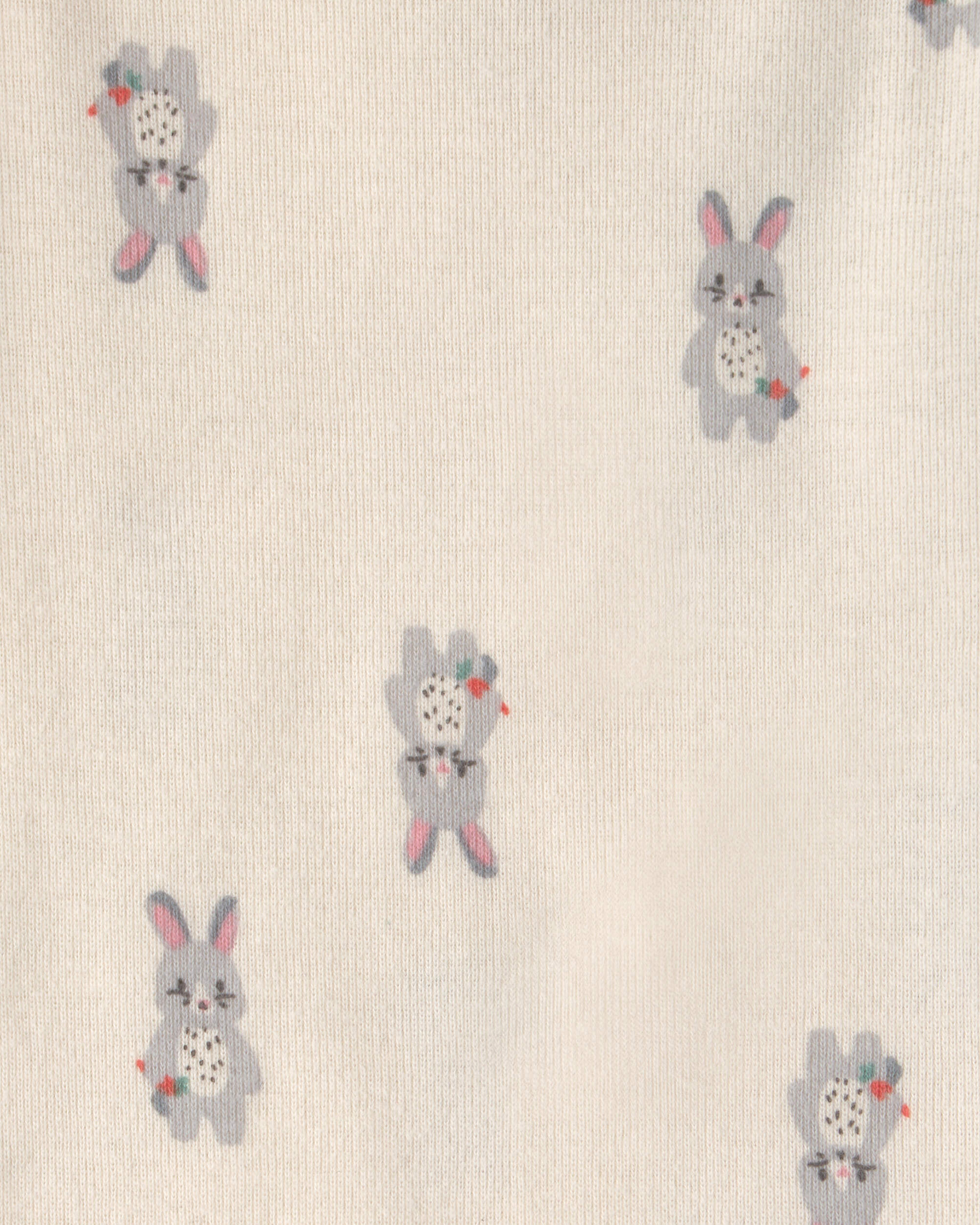 Baby Girl 5-Pack Bunny Multipack Bodysuits