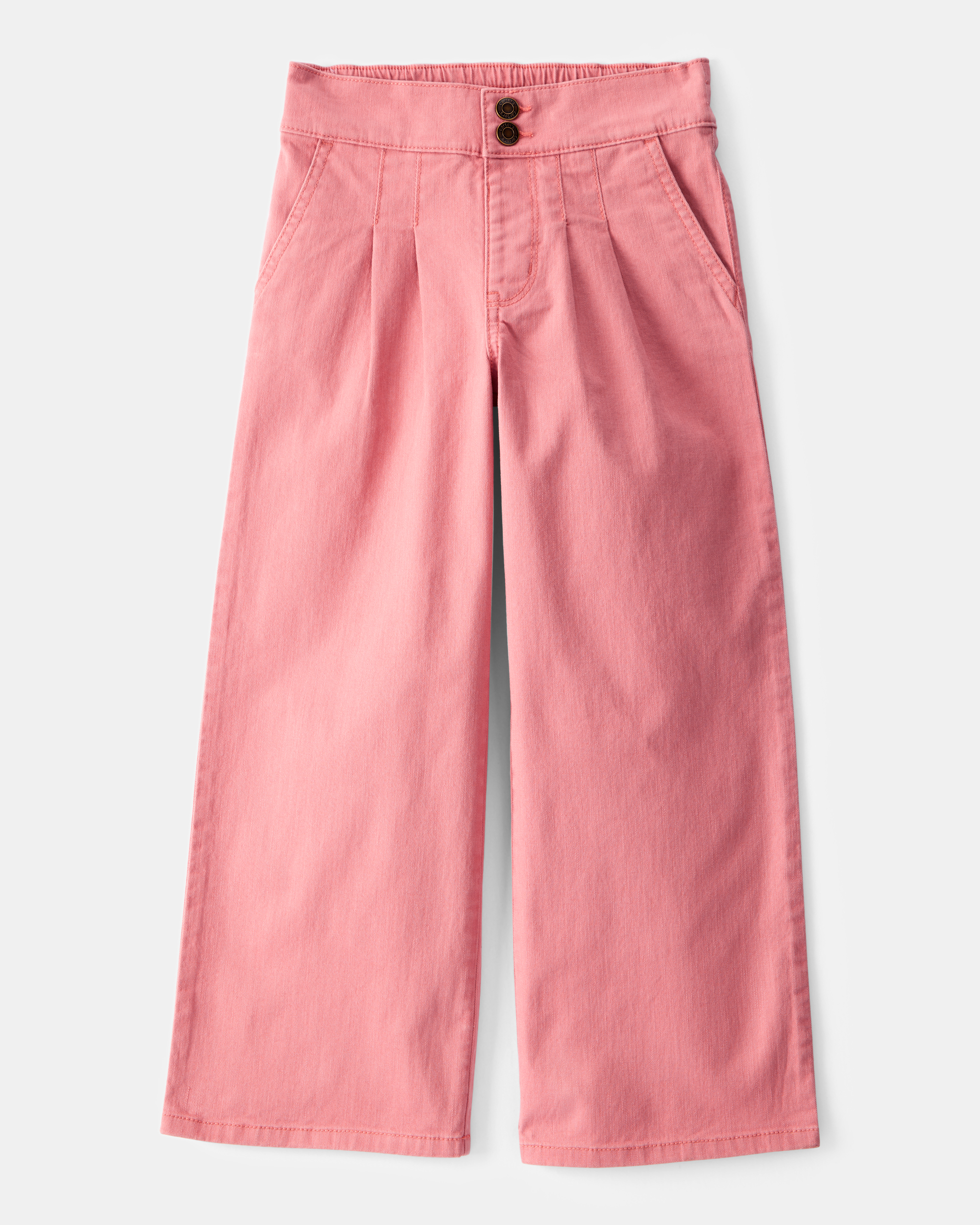 Kid Twill Wide Leg Pants