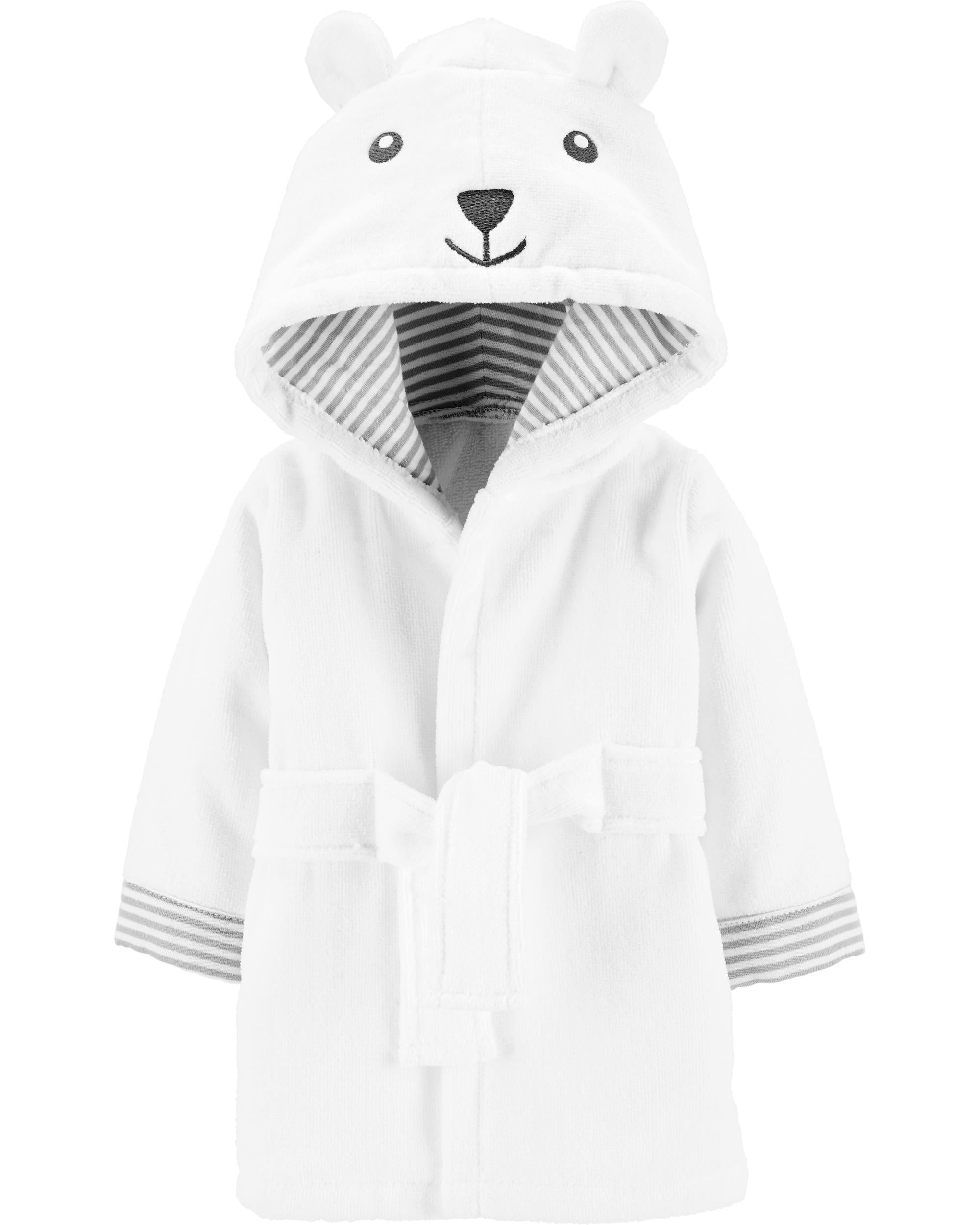 Bear Hooded Bath Robe