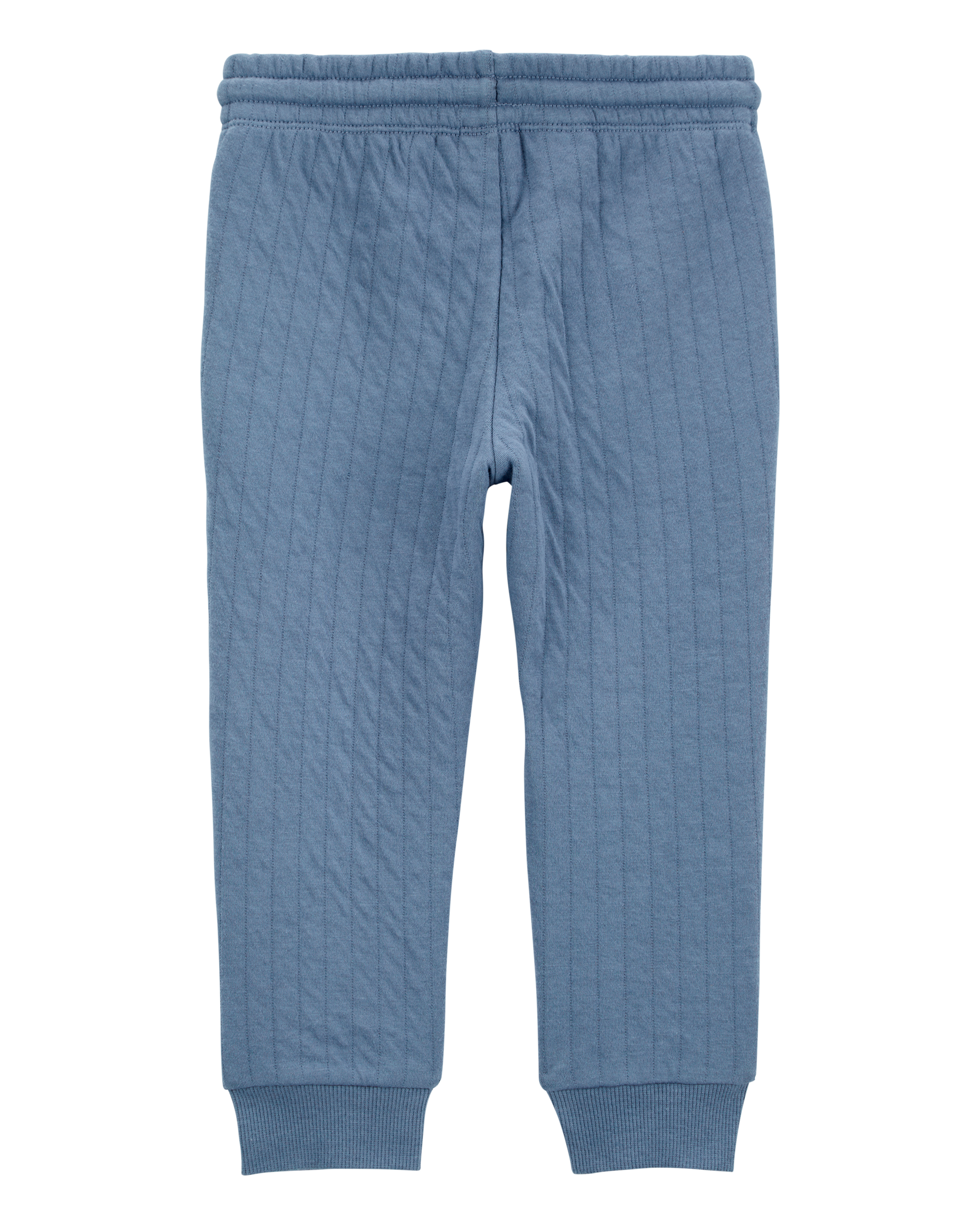 Toddler Pull-On Quilted Joggers - Blue