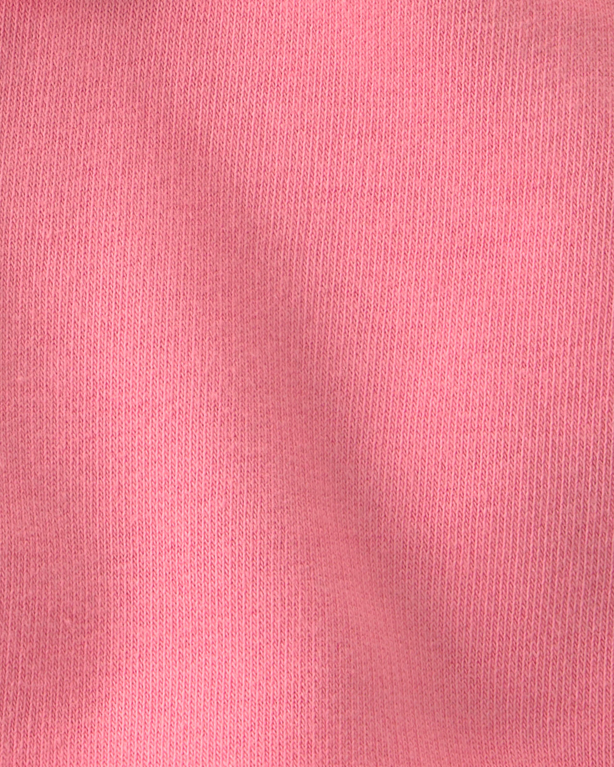 Toddler Girl Knit Shorts Made with Organic Cotton