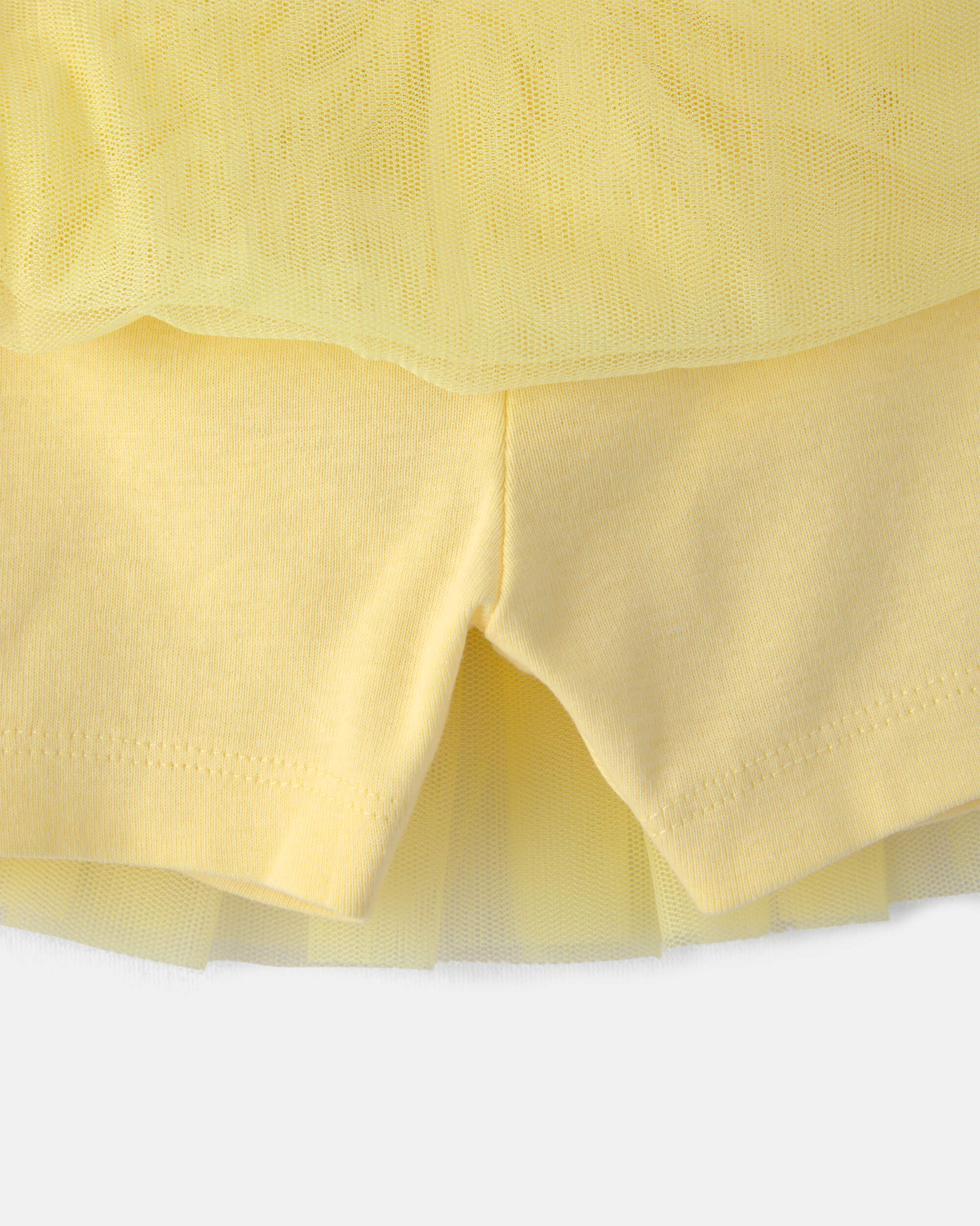 Baby Girl 2-Piece Top & Skirt Set - Yellow