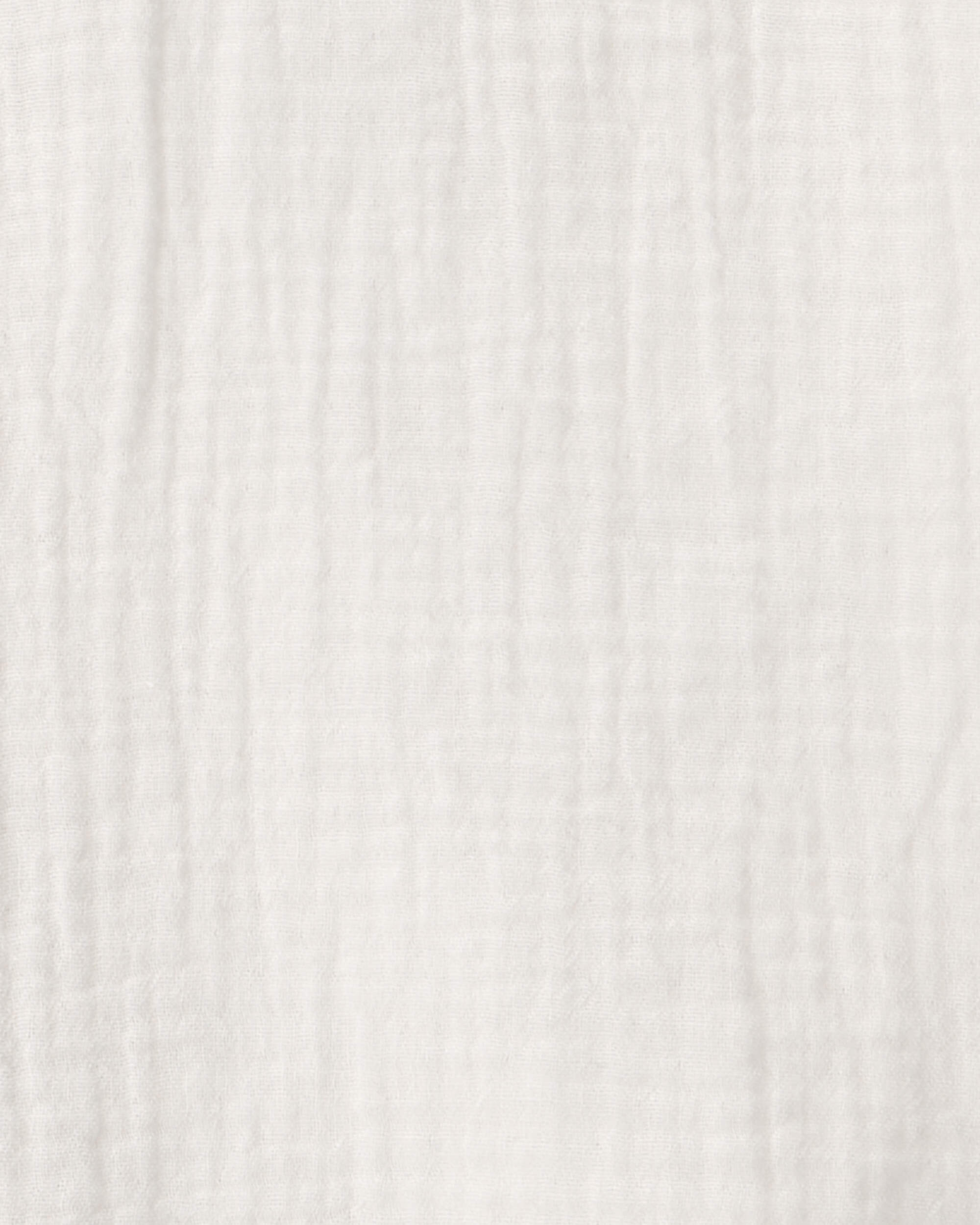 Boys 2-Piece Organic Cotton Gauze Short Set Cream