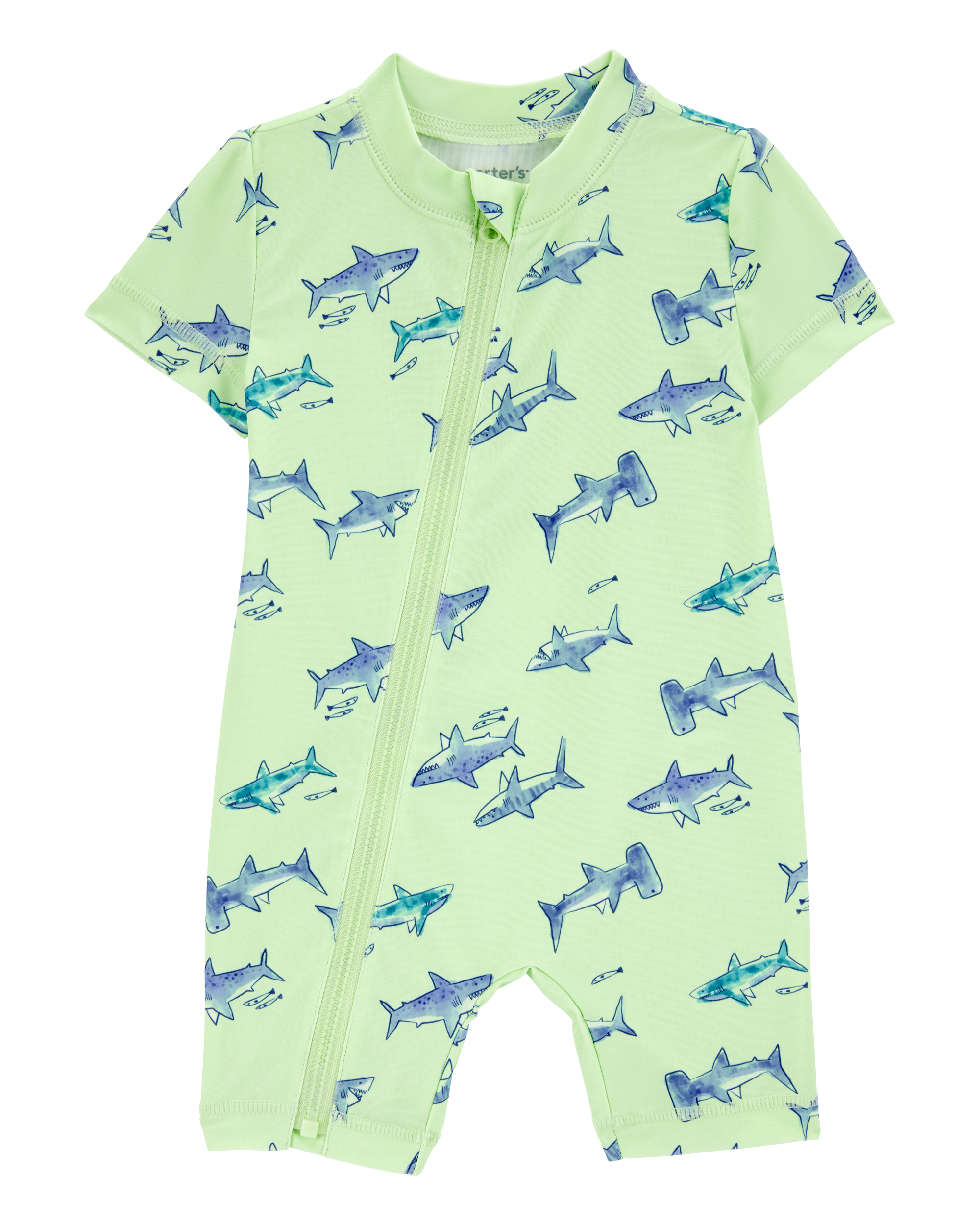 Baby Shark Rashguard - Green
