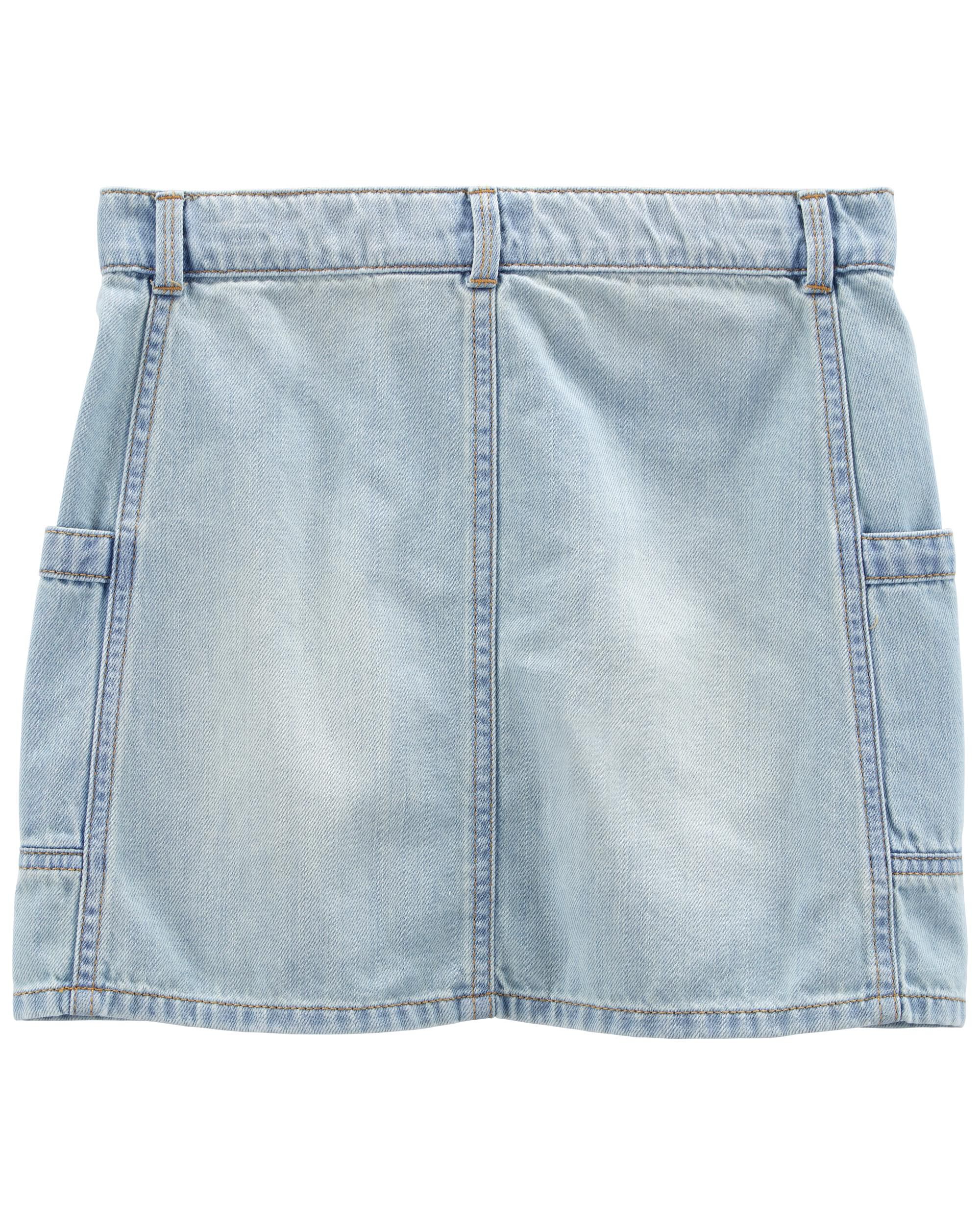 Denim wrap skirt 4t discount