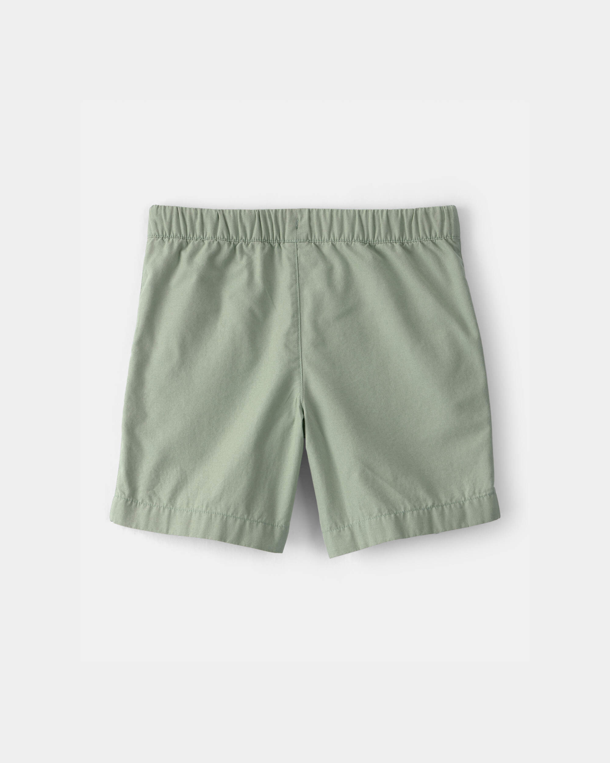 Boys Canvas Shorts - Green