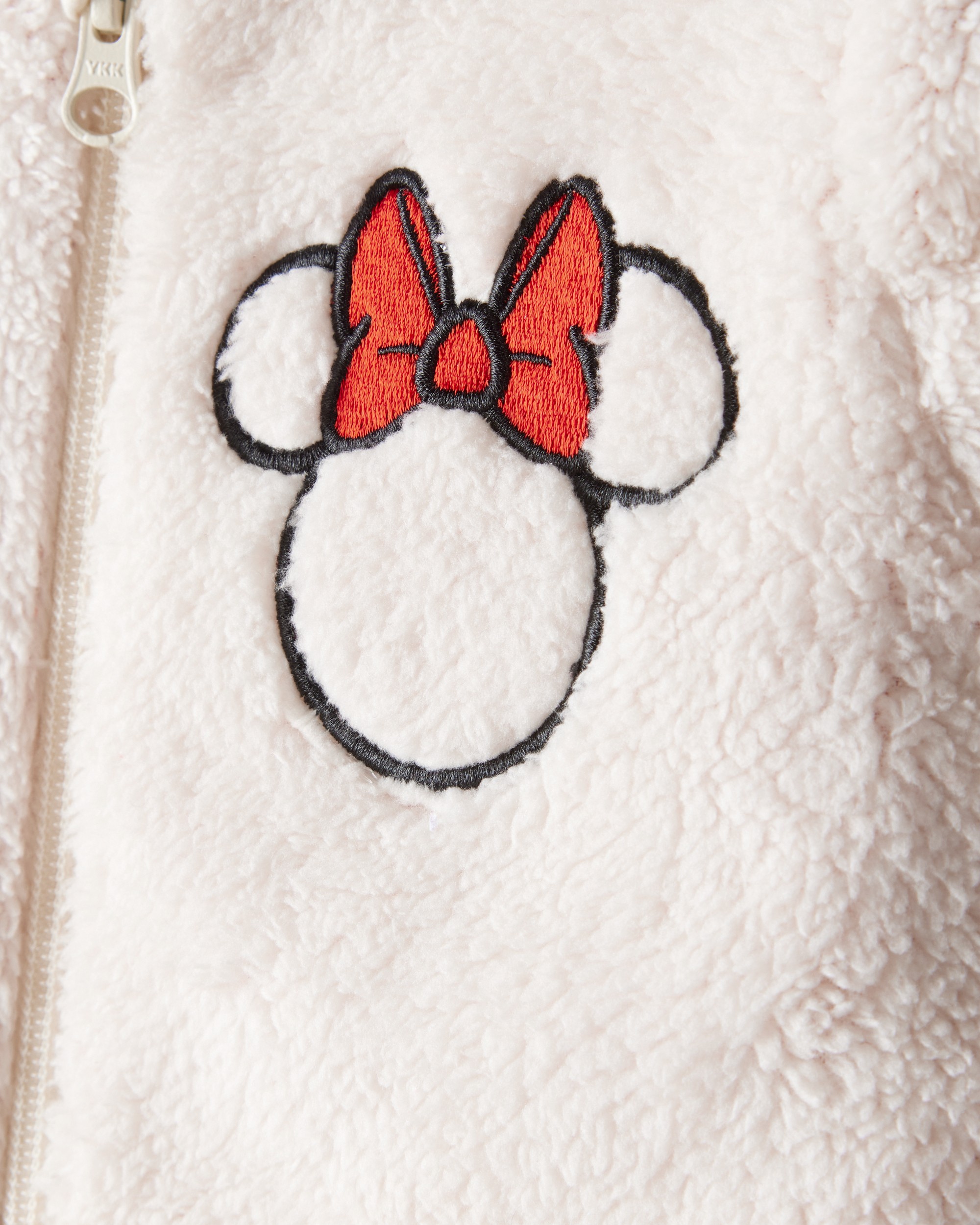 Toddler Girl Disney© Minnie Mouse Hoodie - White