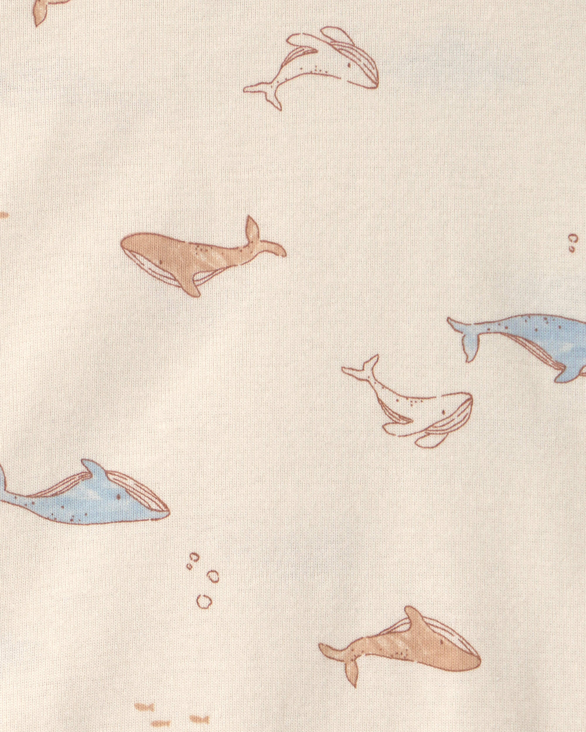 Baby Boy 3-Piece Whale Bodysuit & Pant Set - Blue/Ivory