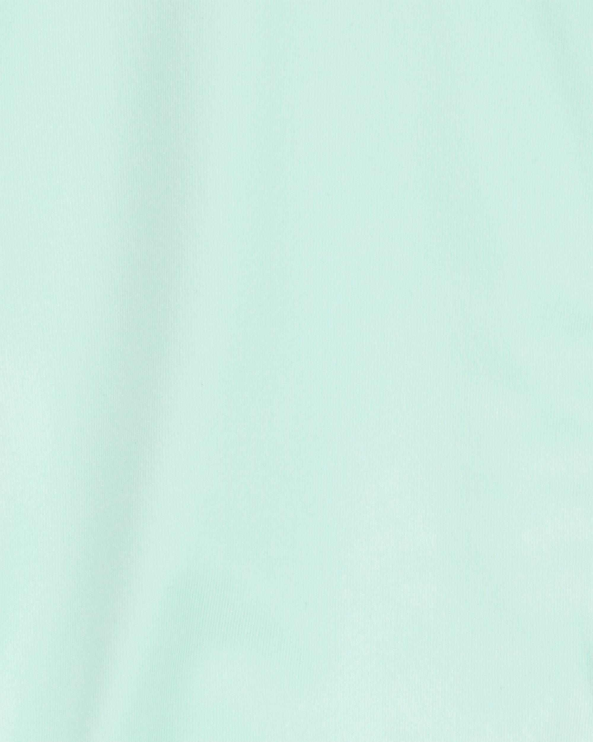 Kid Solid Knit Jacket - Turquoise