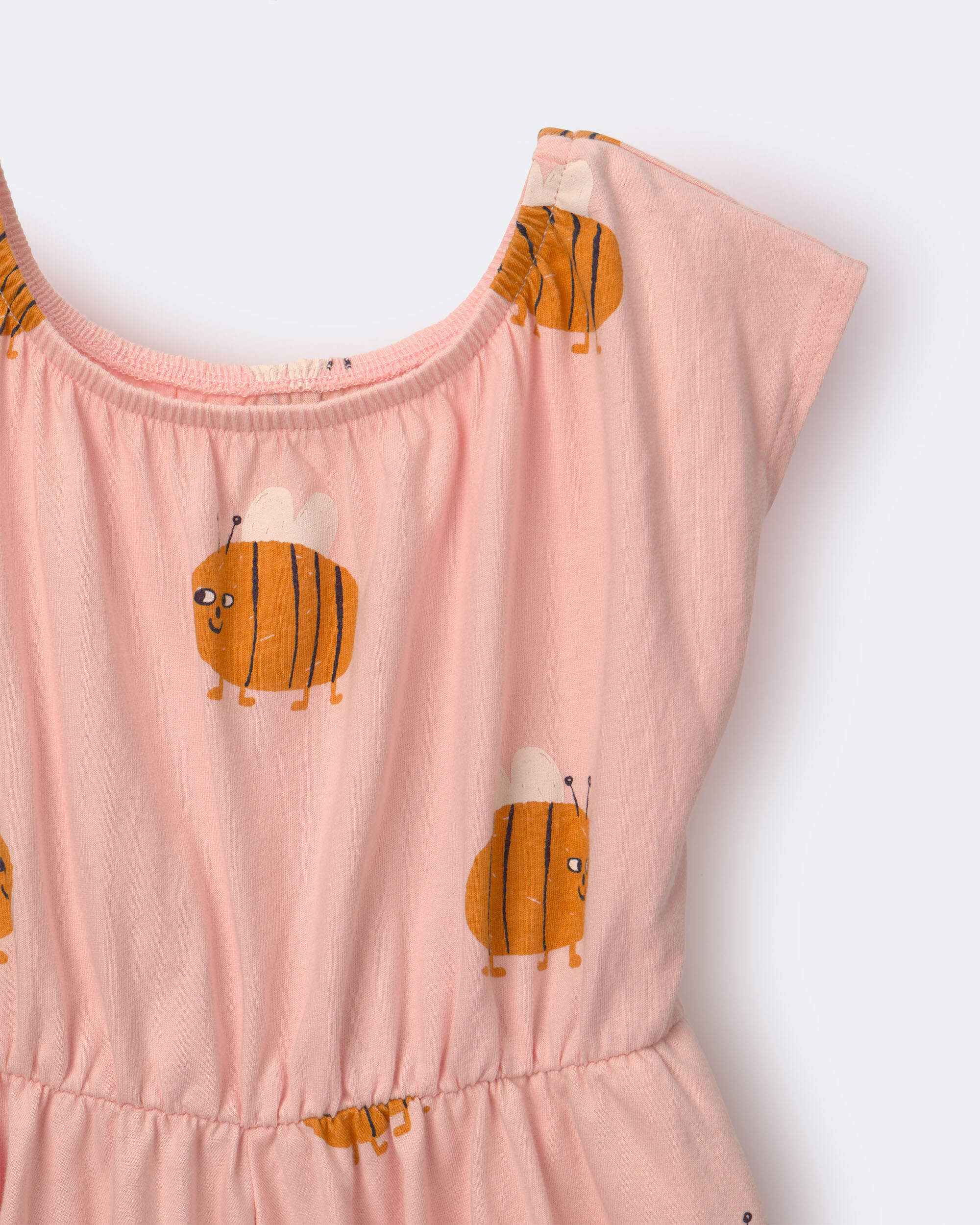 Toddler Girl Avenue Twirl™ Dress Bee Print - Light Pink