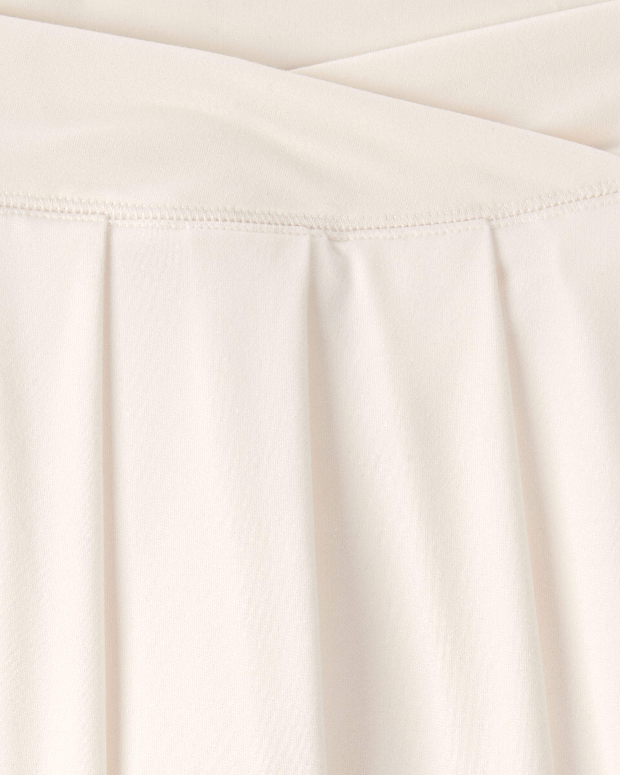 Girls Pleated Active Skort - White
