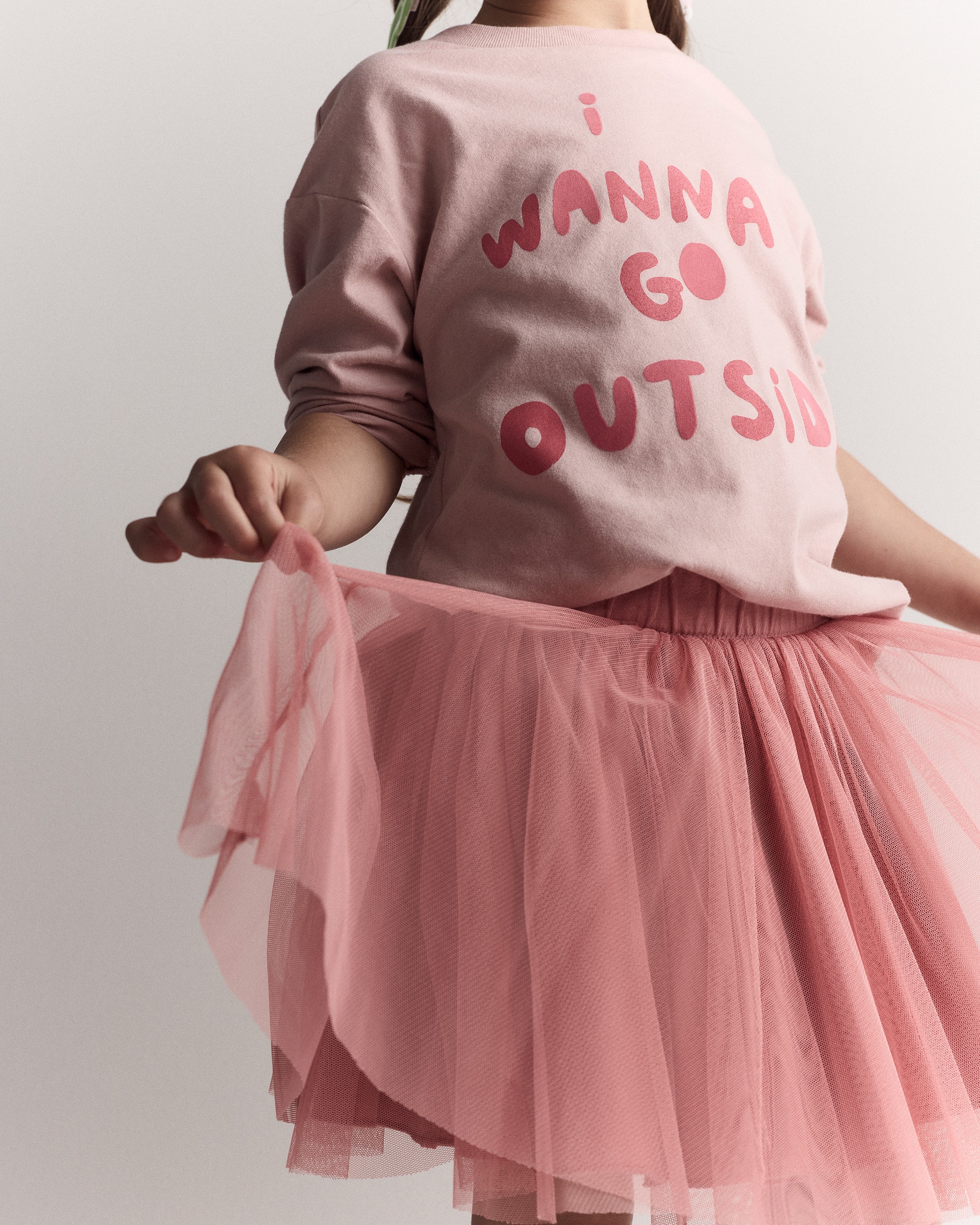 Toddler Girl Avenue Twirl™ Mini Skirt with Tulle - Pink