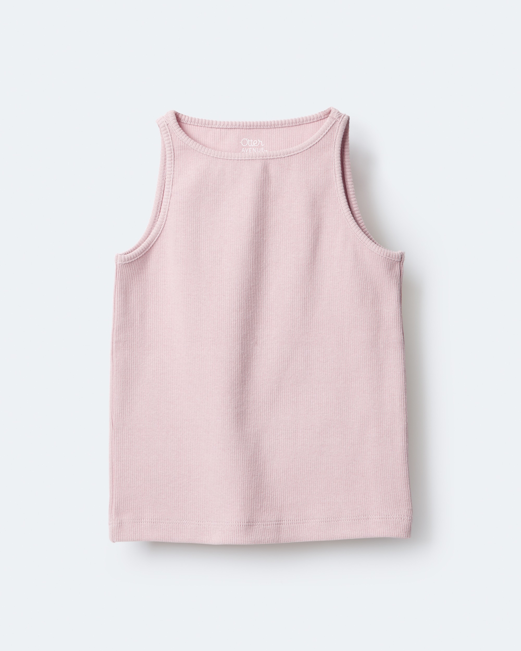 Toddler Girl Ribbed Tank Top - Pink