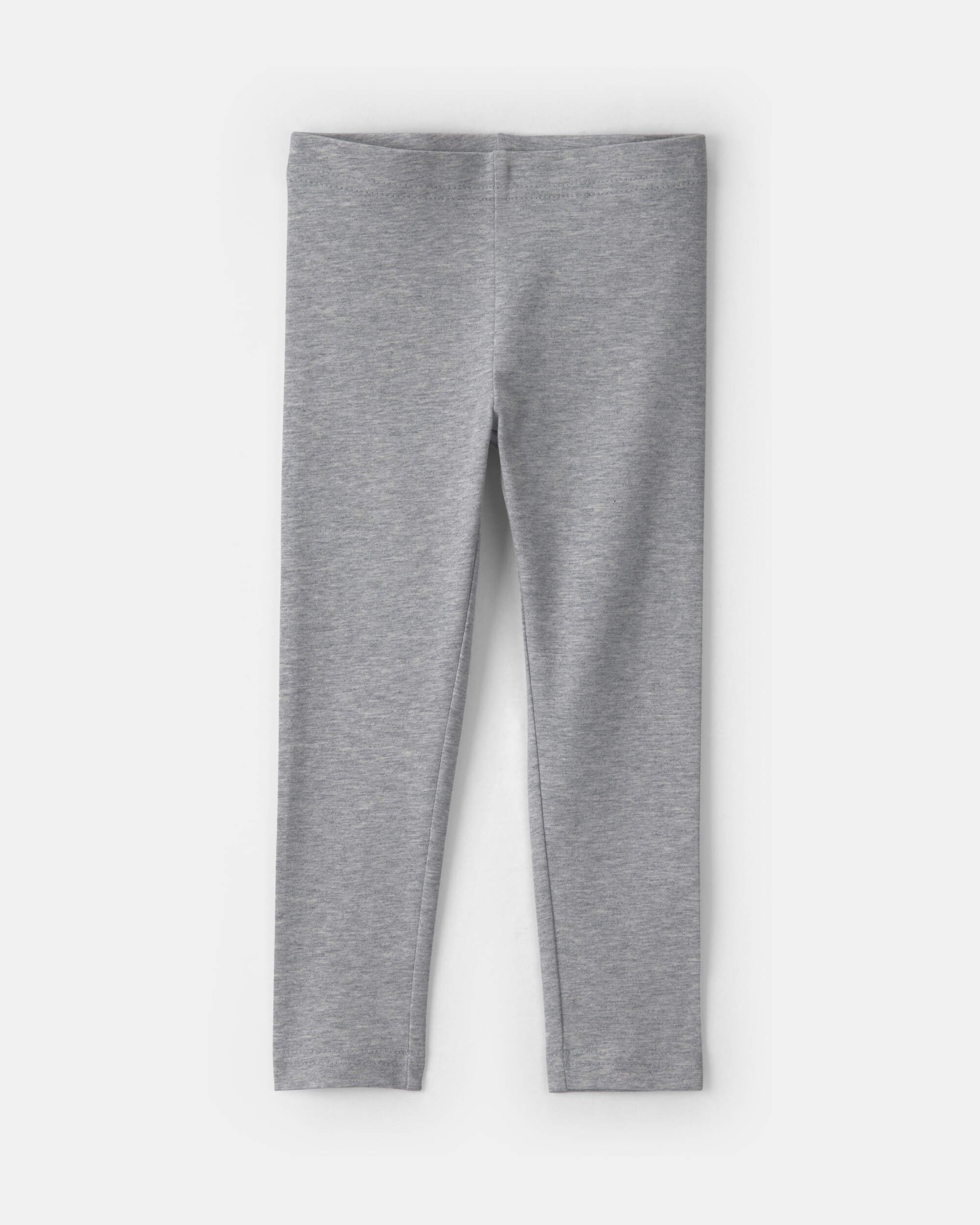 Toddler Girl Pull-On Stretch Leggings - Grey