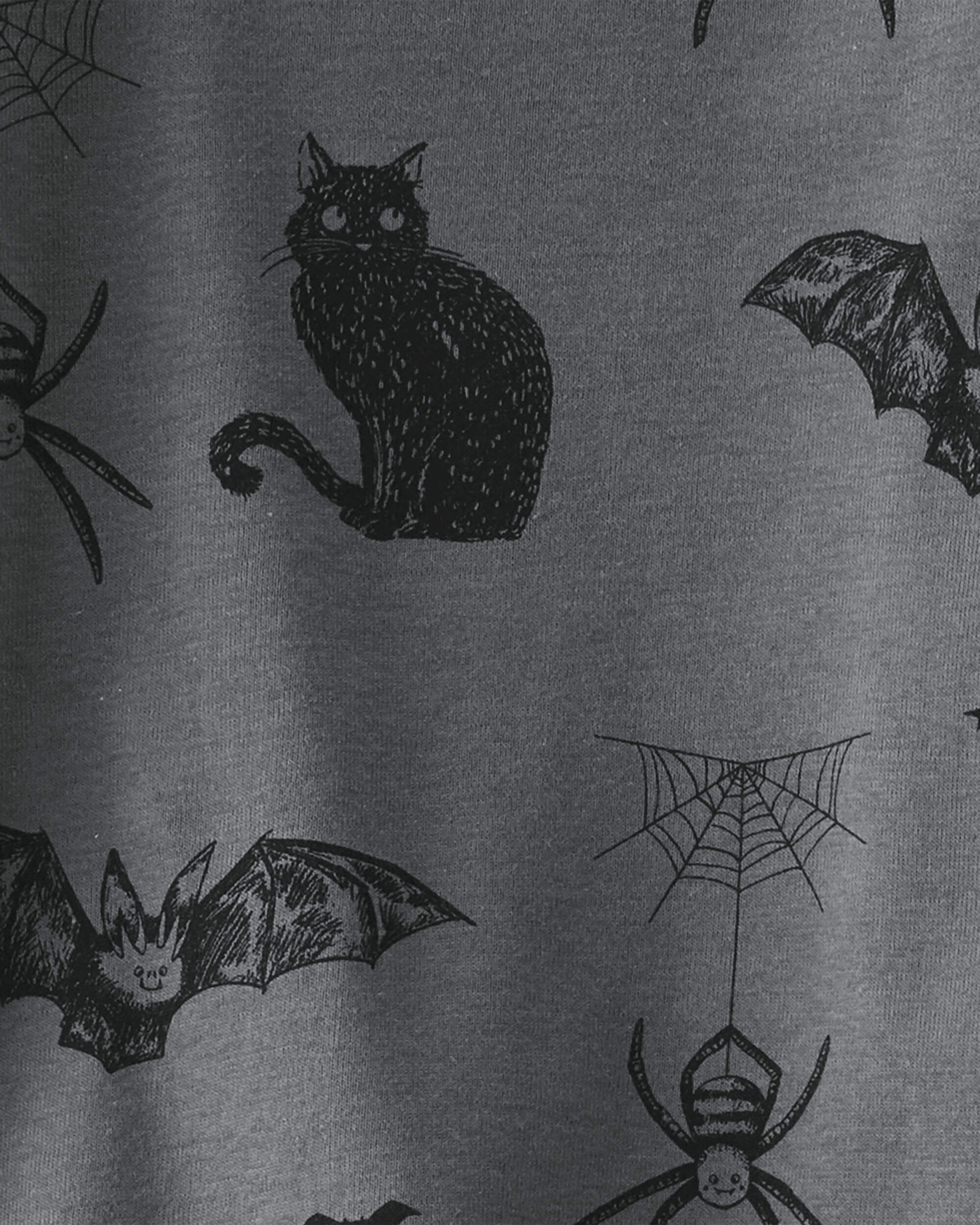 Toddler 2-Piece Organic Cotton Pajamas Spooky Creatures