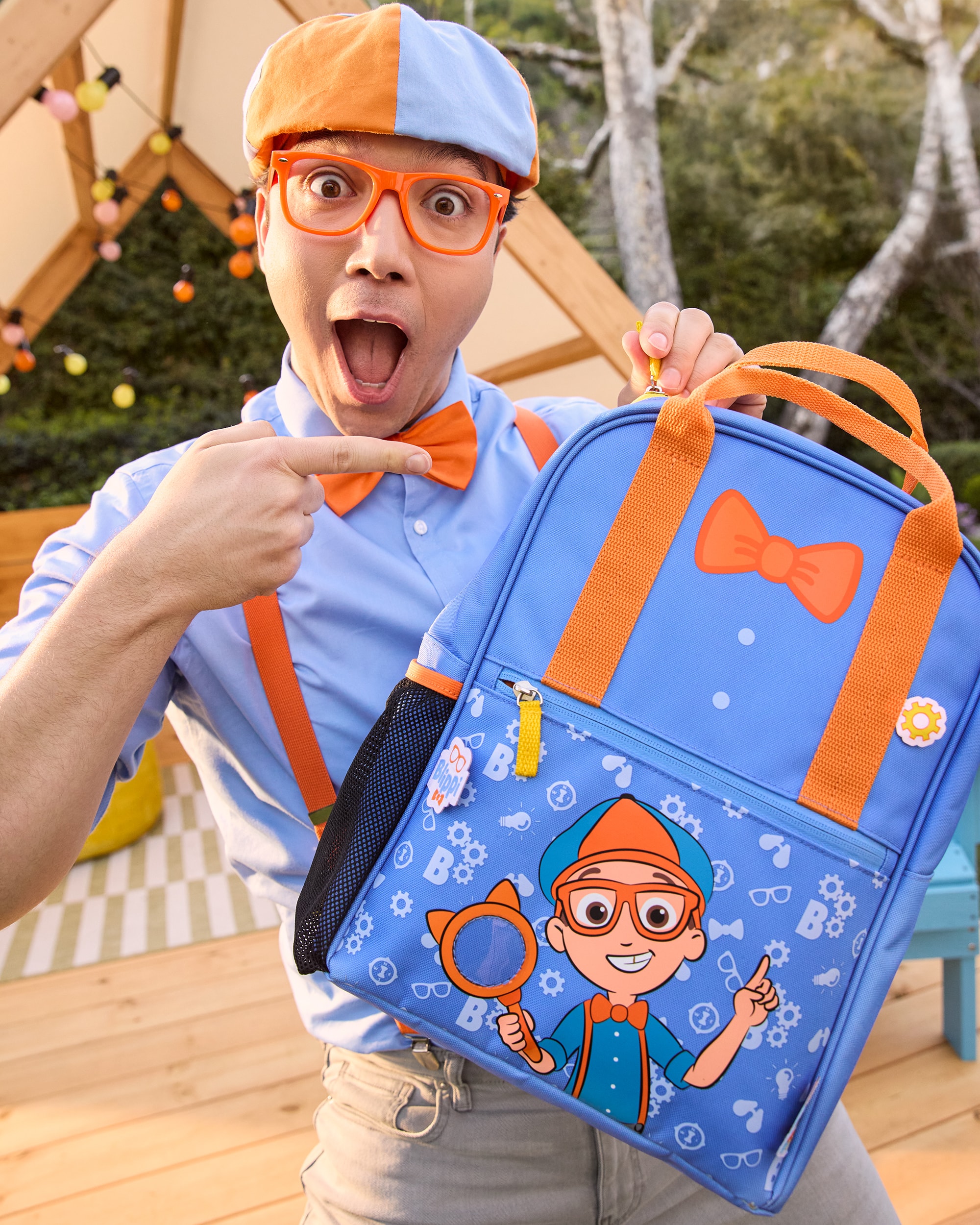 Blippi Toddler Backpack
