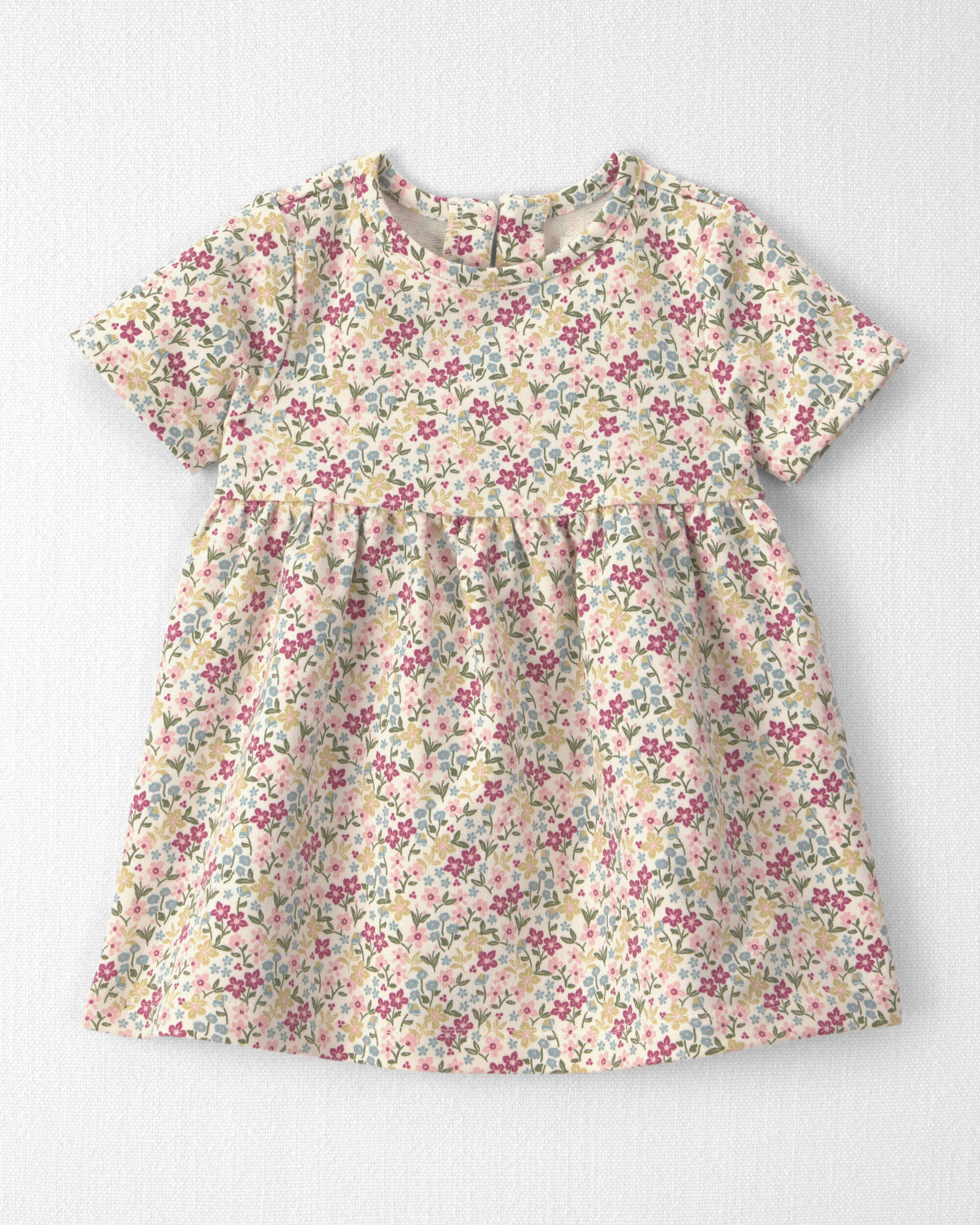 Baby Girl Organic Cotton French Terry Dress
