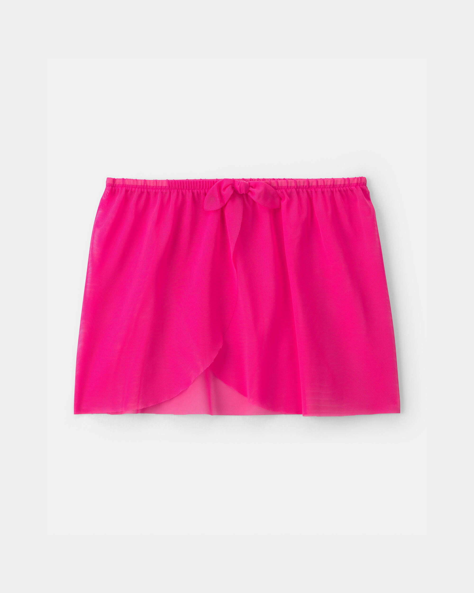 Girls 2-Piece Swimsuit and Cover Up Skirt Set - Pink