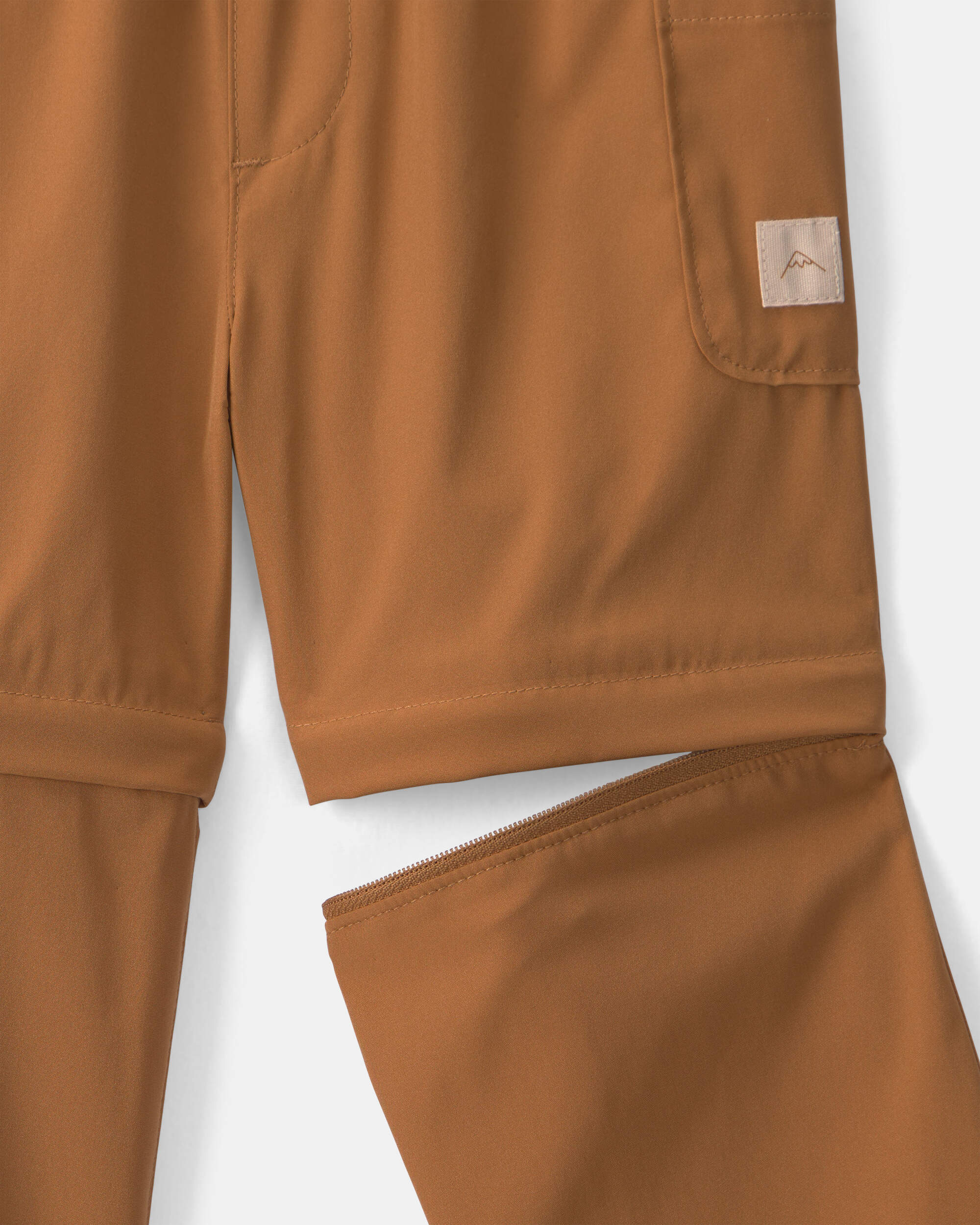 Toddler Boy Poplin Pants - Brown