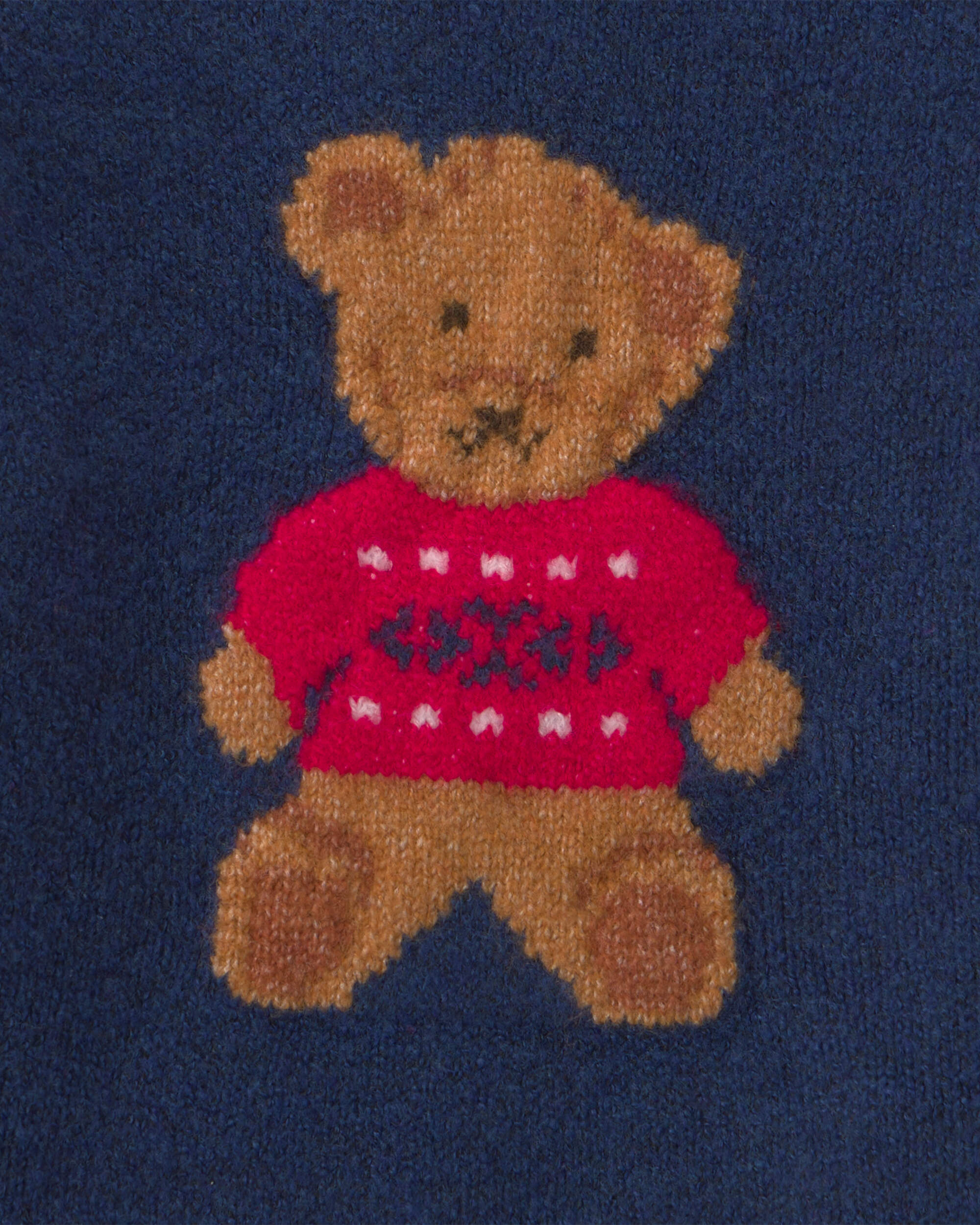 Baby Bear Sweater - Navy Blue, , hi-res