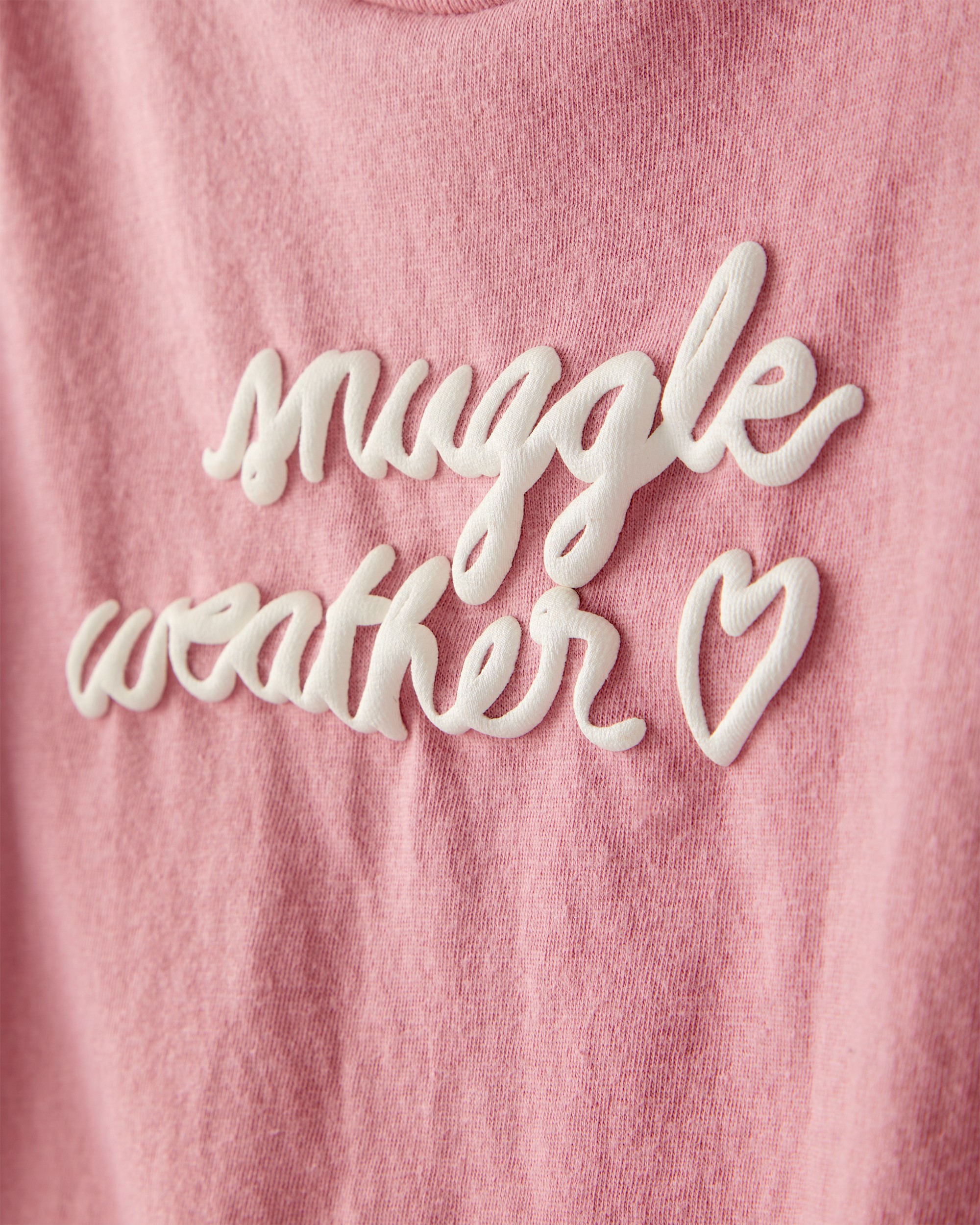 Toddler Girl Snuggle Weather Long-Sleeve Graphic Tee - Pink
