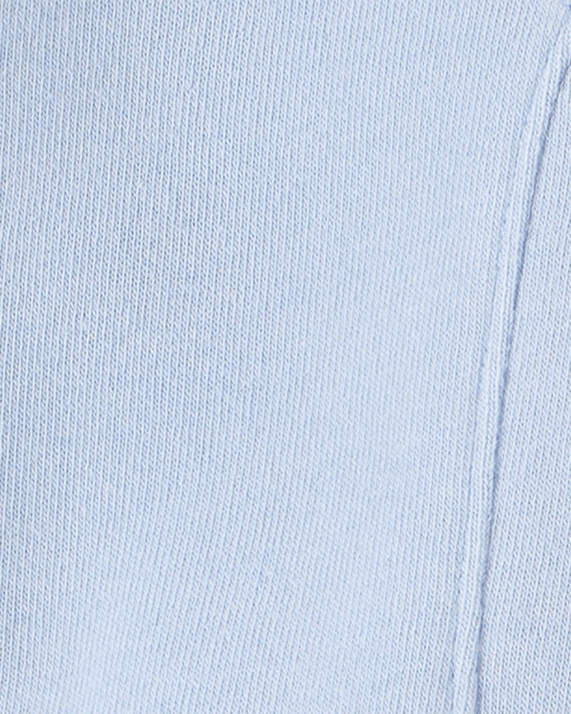 Baby Boy 3-Piece Fleece Striped Layering Set - Blue/Grey