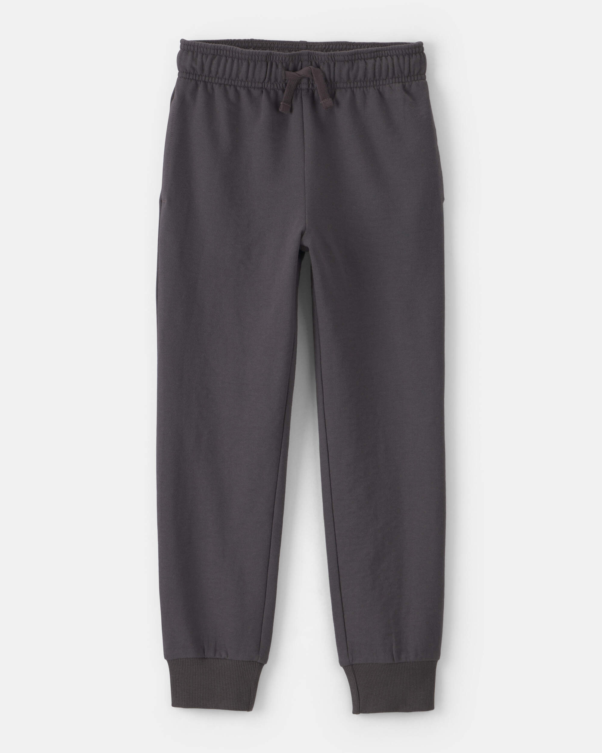 Boys French Terry Joggers - Grey
