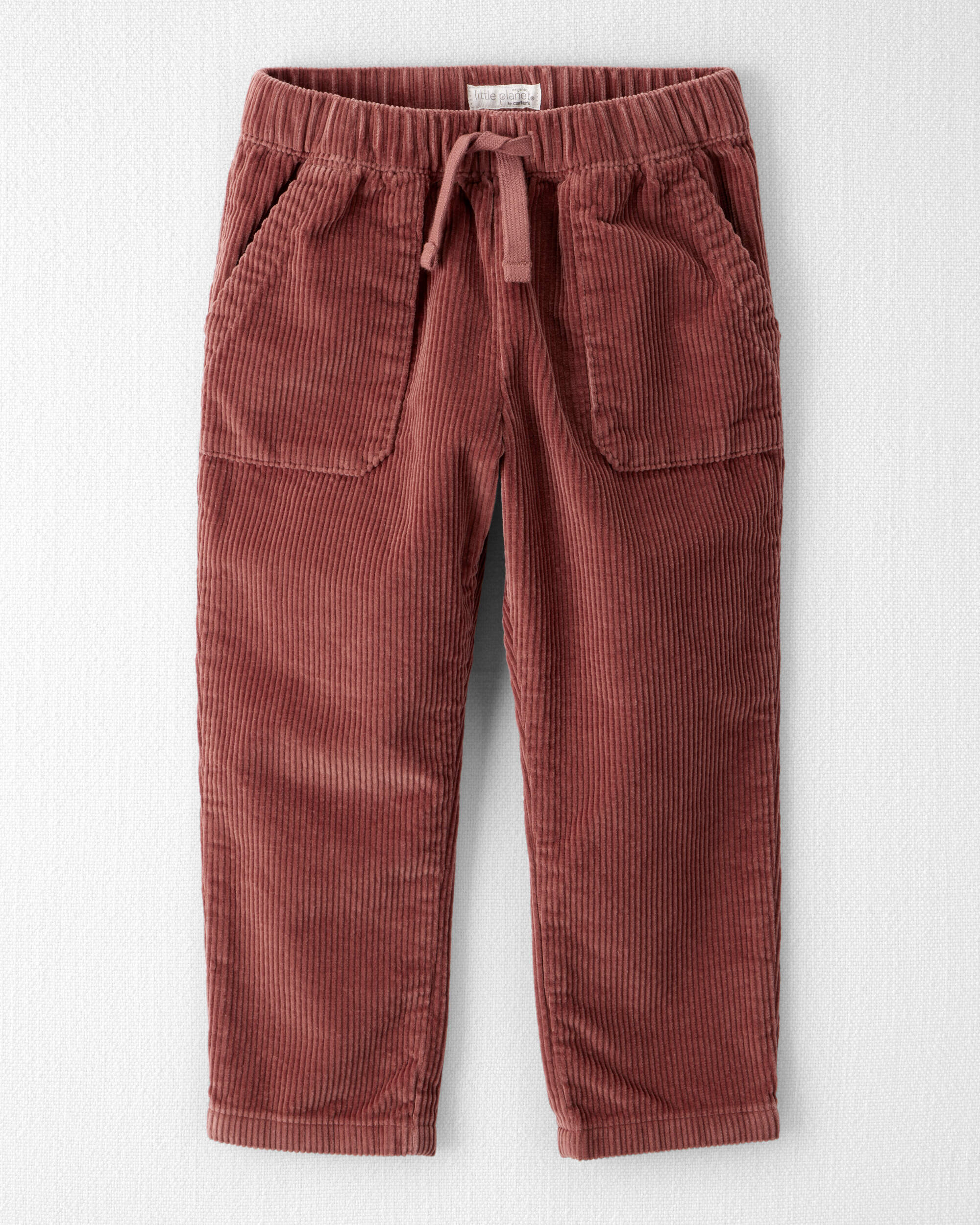 Toddler Organic Cotton Corduroy Drawstring Pants