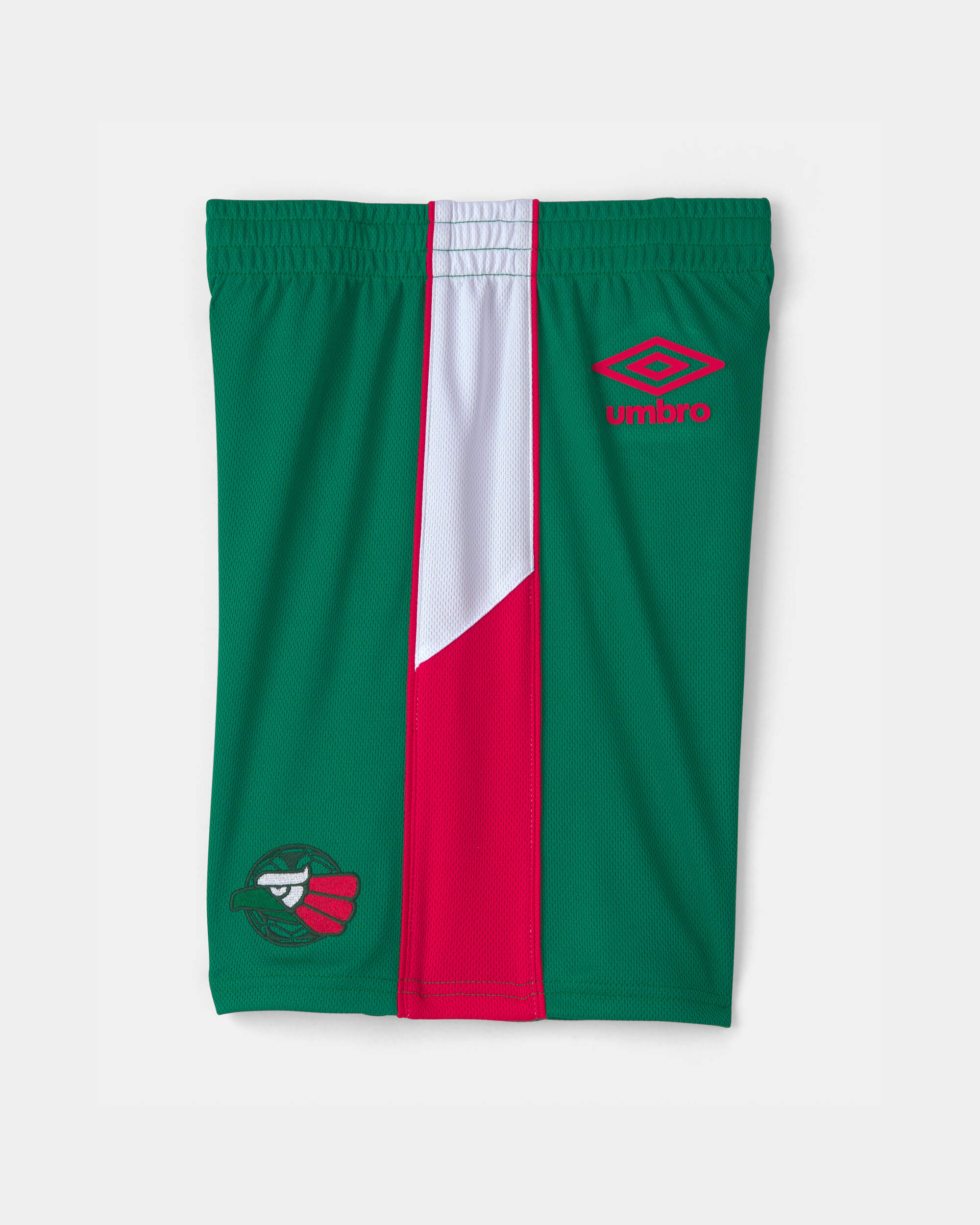 Kids 2-Piece Umbro Mexico Soccer Jersey & Short Set - Green/White/Red