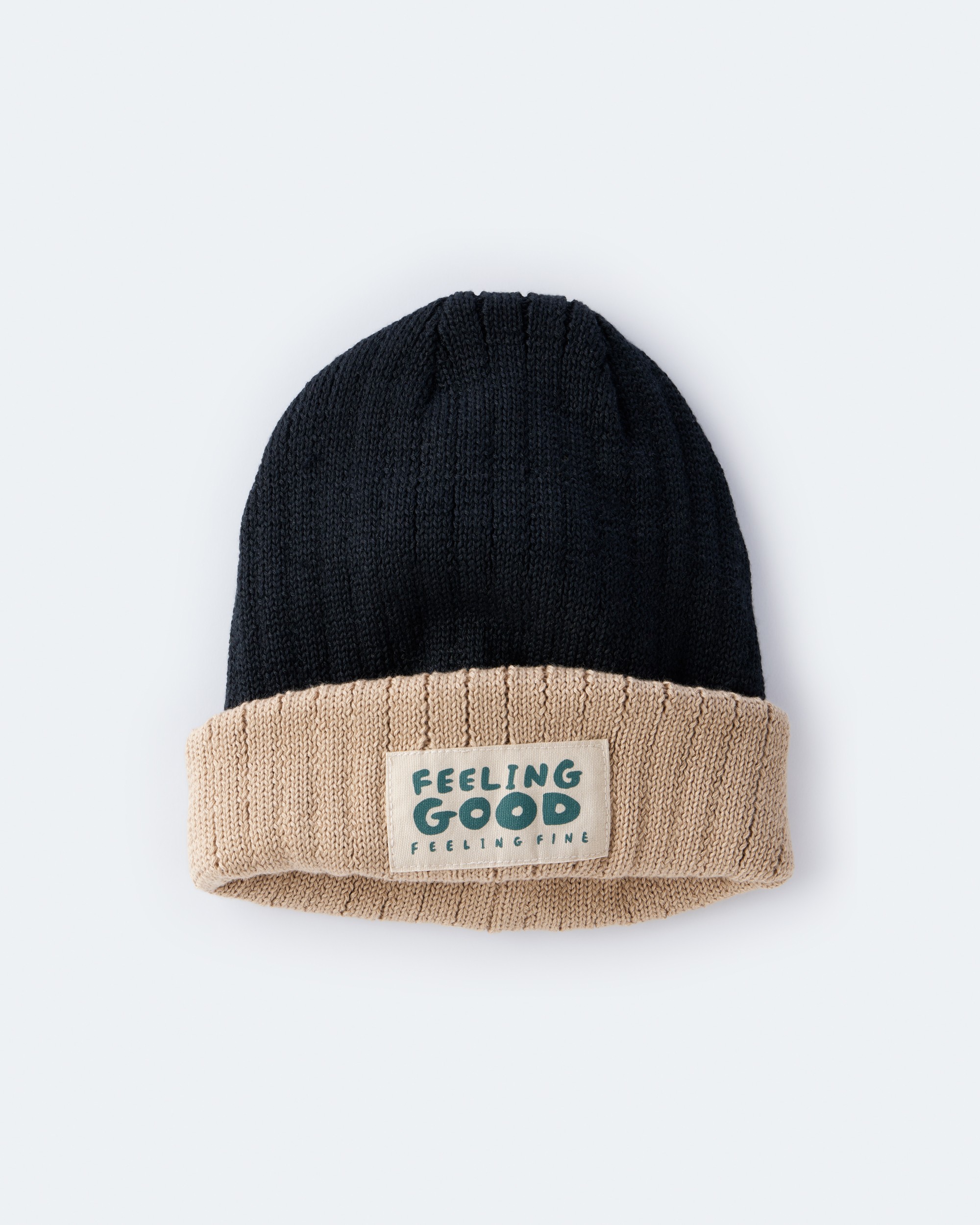 Toddler Feeling Good Beanie - Black