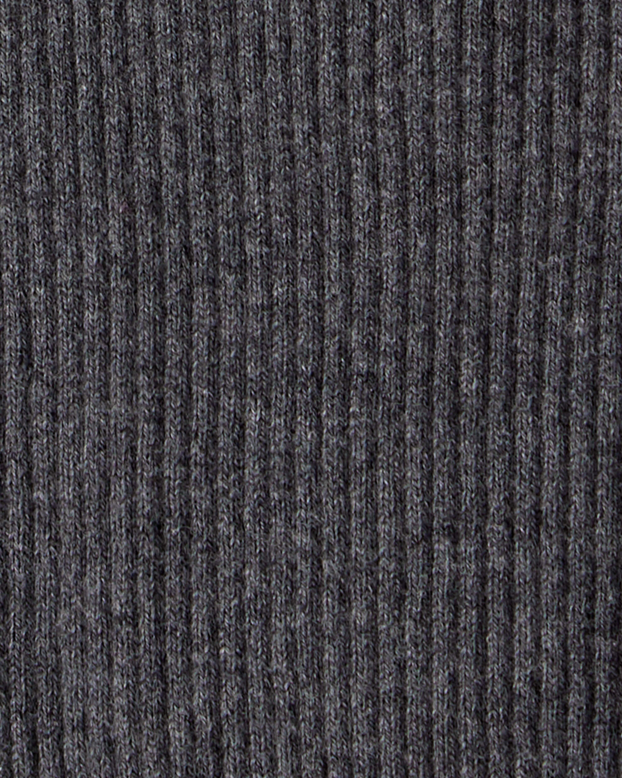 Baby Boy 2-Piece Sheep Print Cotton Long-Sleeve Overall Set - White/Grey