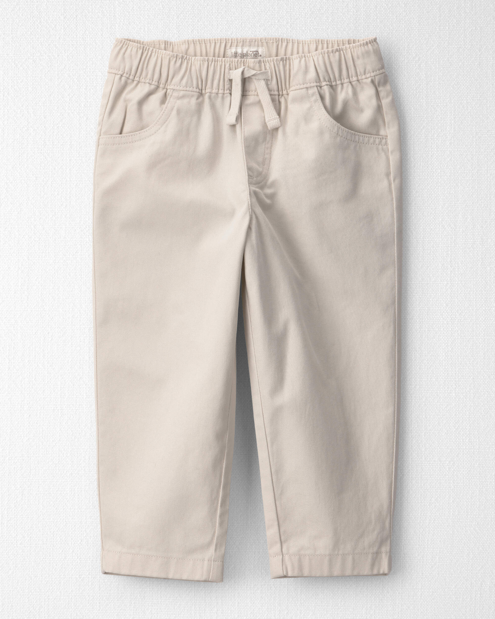 Toddler Organic Cotton Baggy Twill Pants