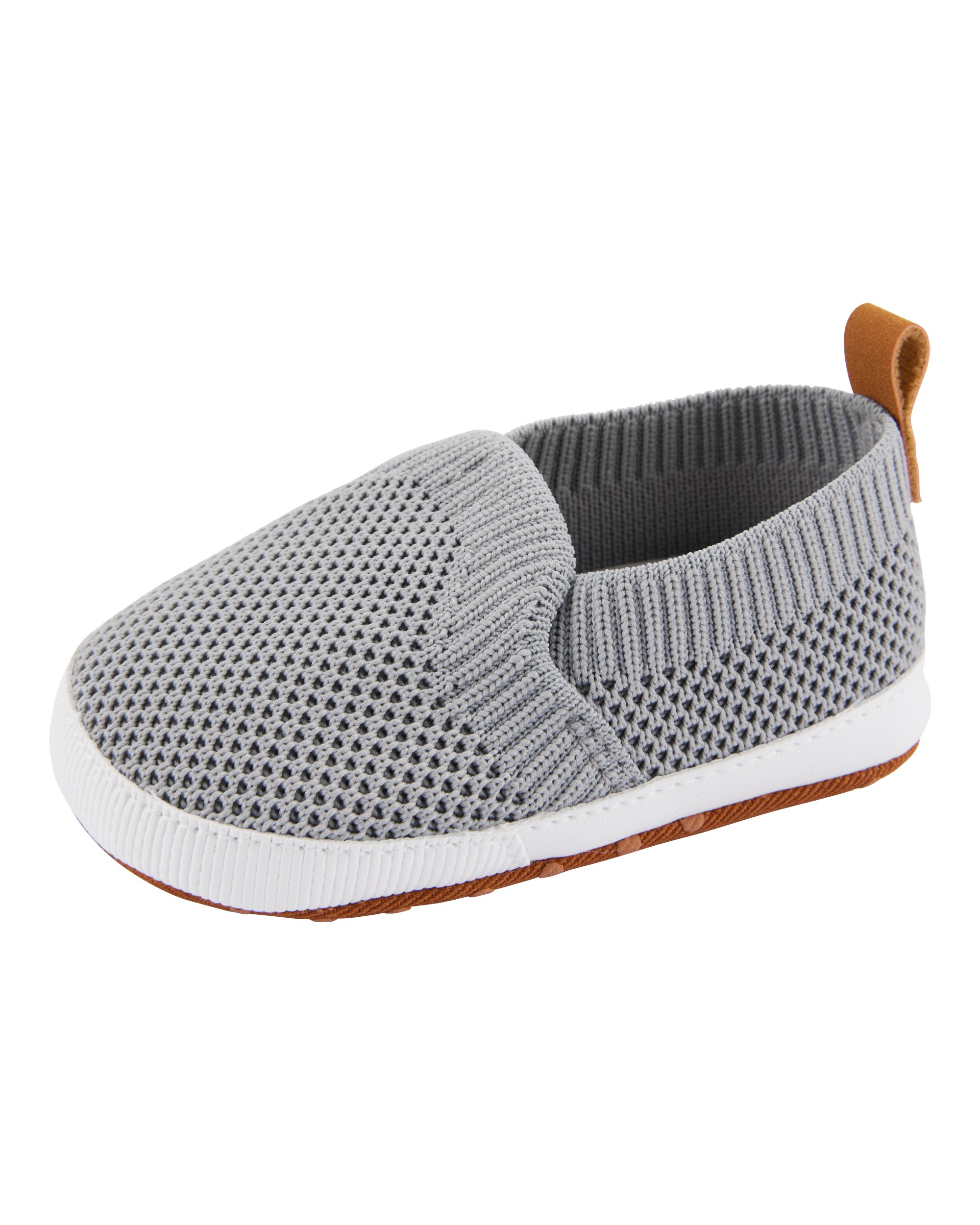 Baby Mesh Slip-On Shoes - Grey