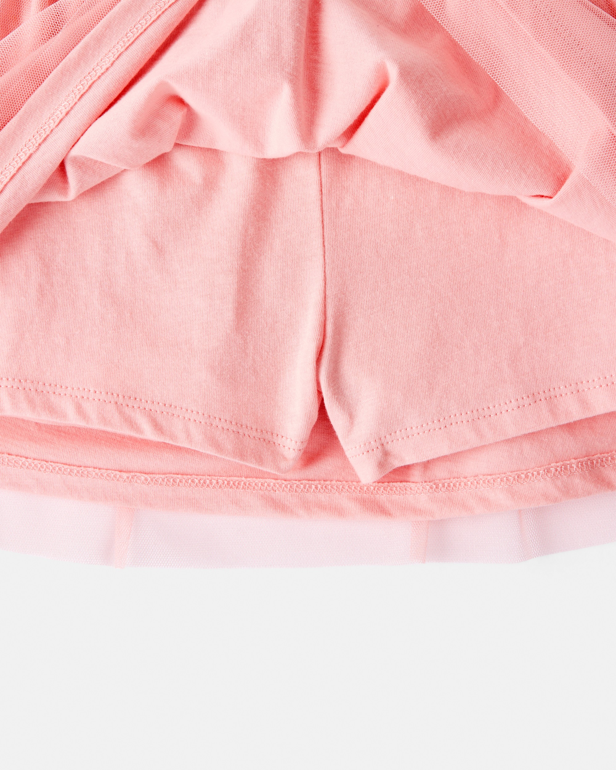 Toddler Girl Bow French Terry Long-Sleeve Top & Skirt Set - Pink