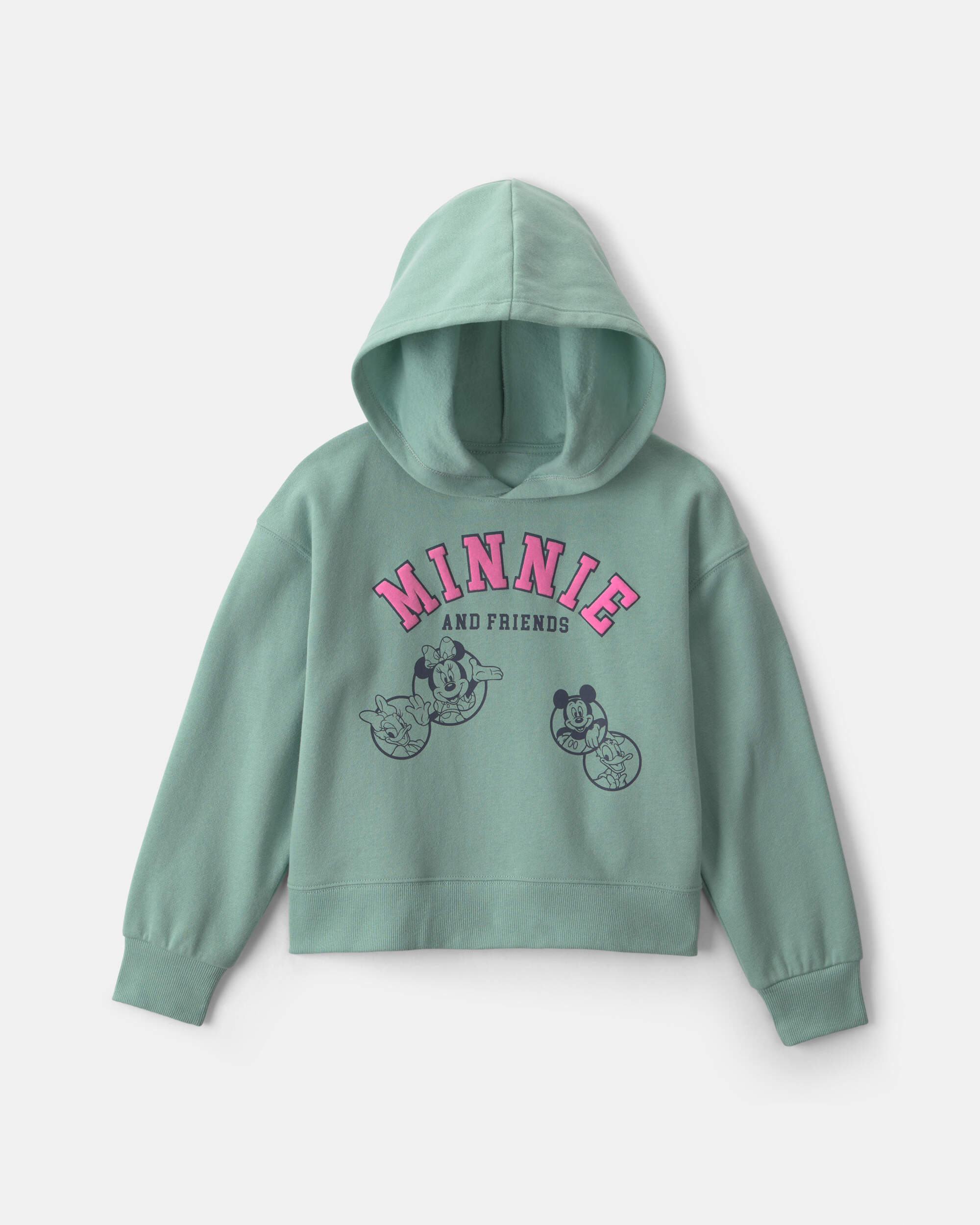 Girls Disney© Minnie Mouse Fleece Hoodie - Green