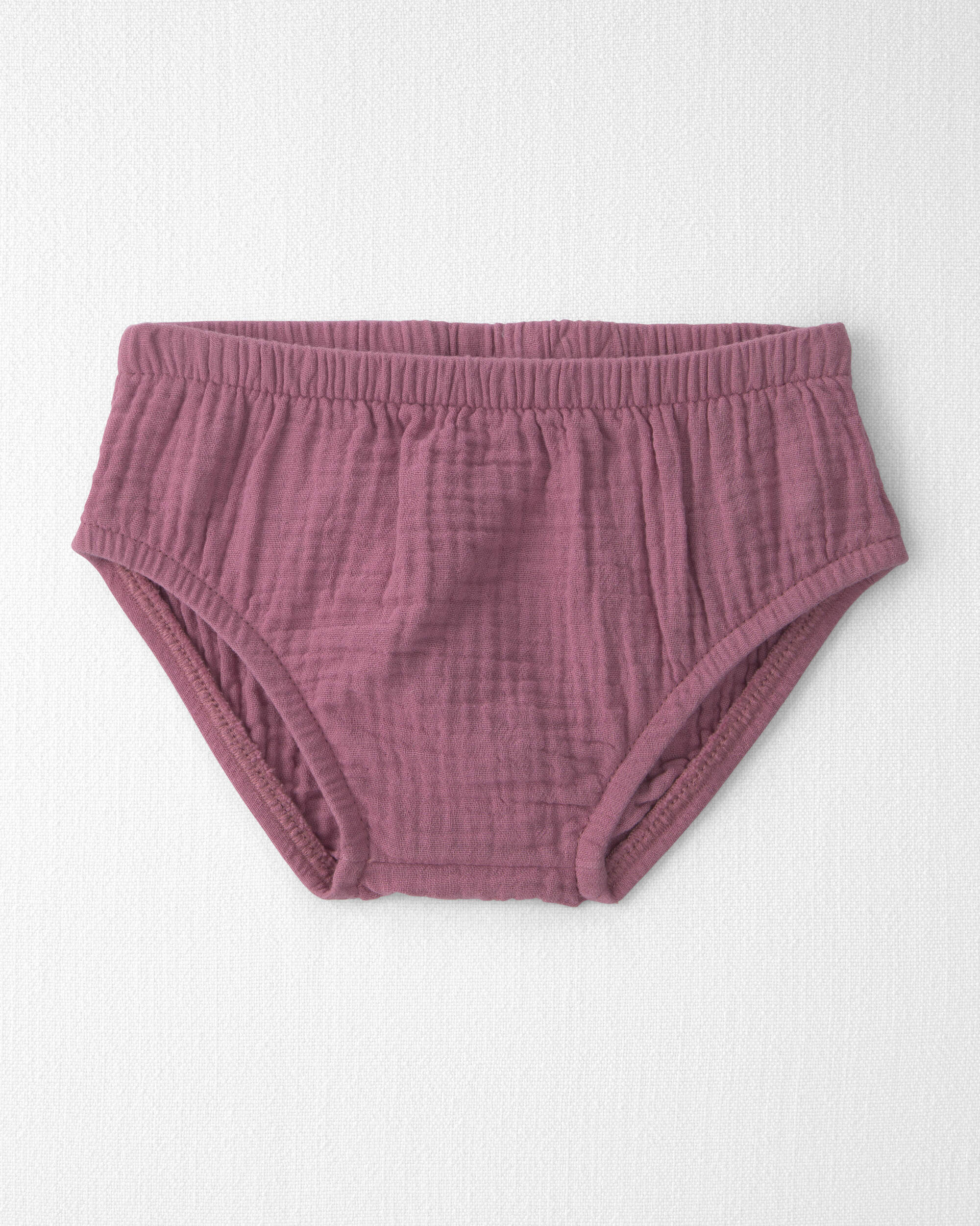 Baby Girl Organic Cotton Smocked Gauze Dress