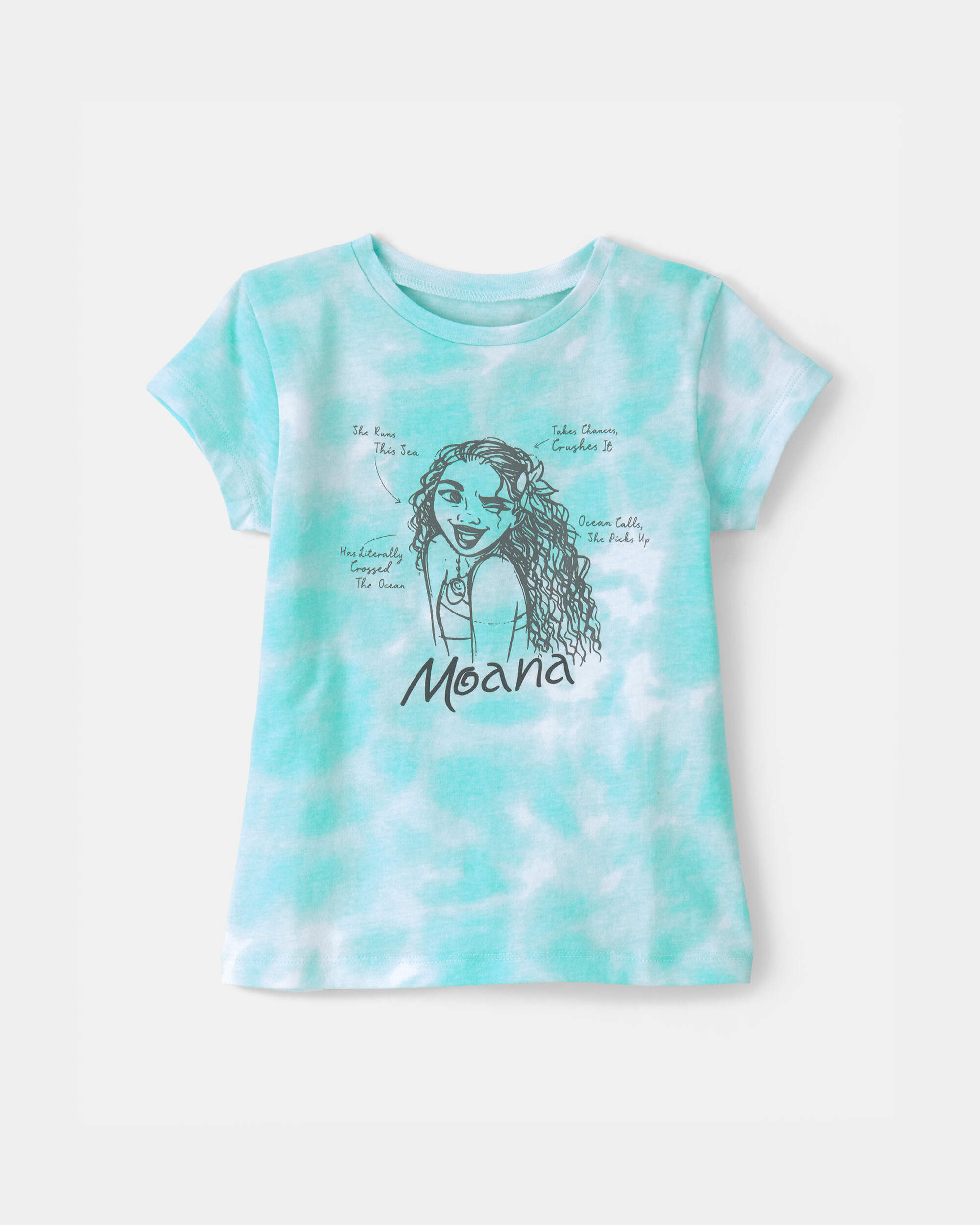 Toddler Girl Disney© Moana Graphic Tee - Turquoise