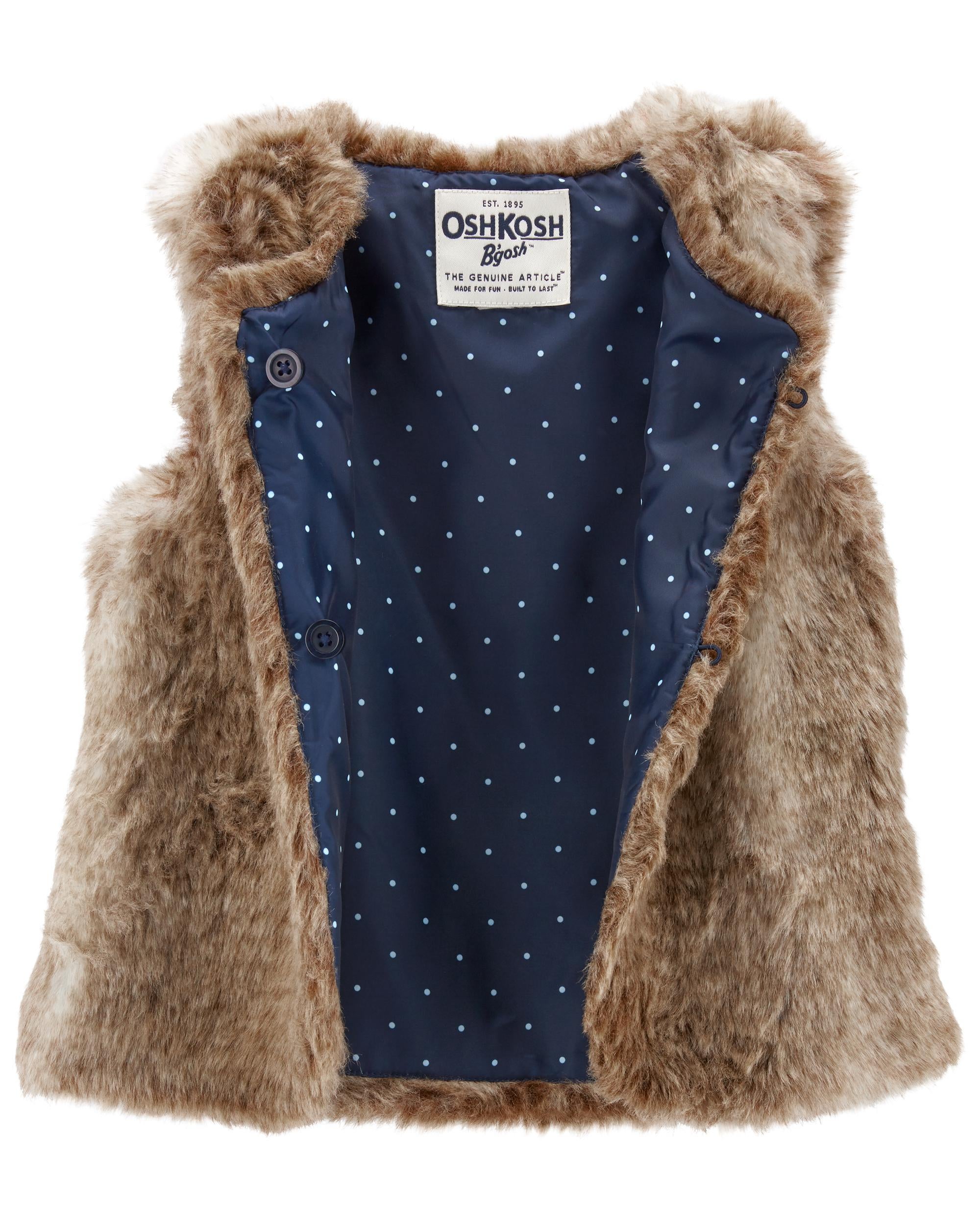 Carter's faux new arrivals fur vest