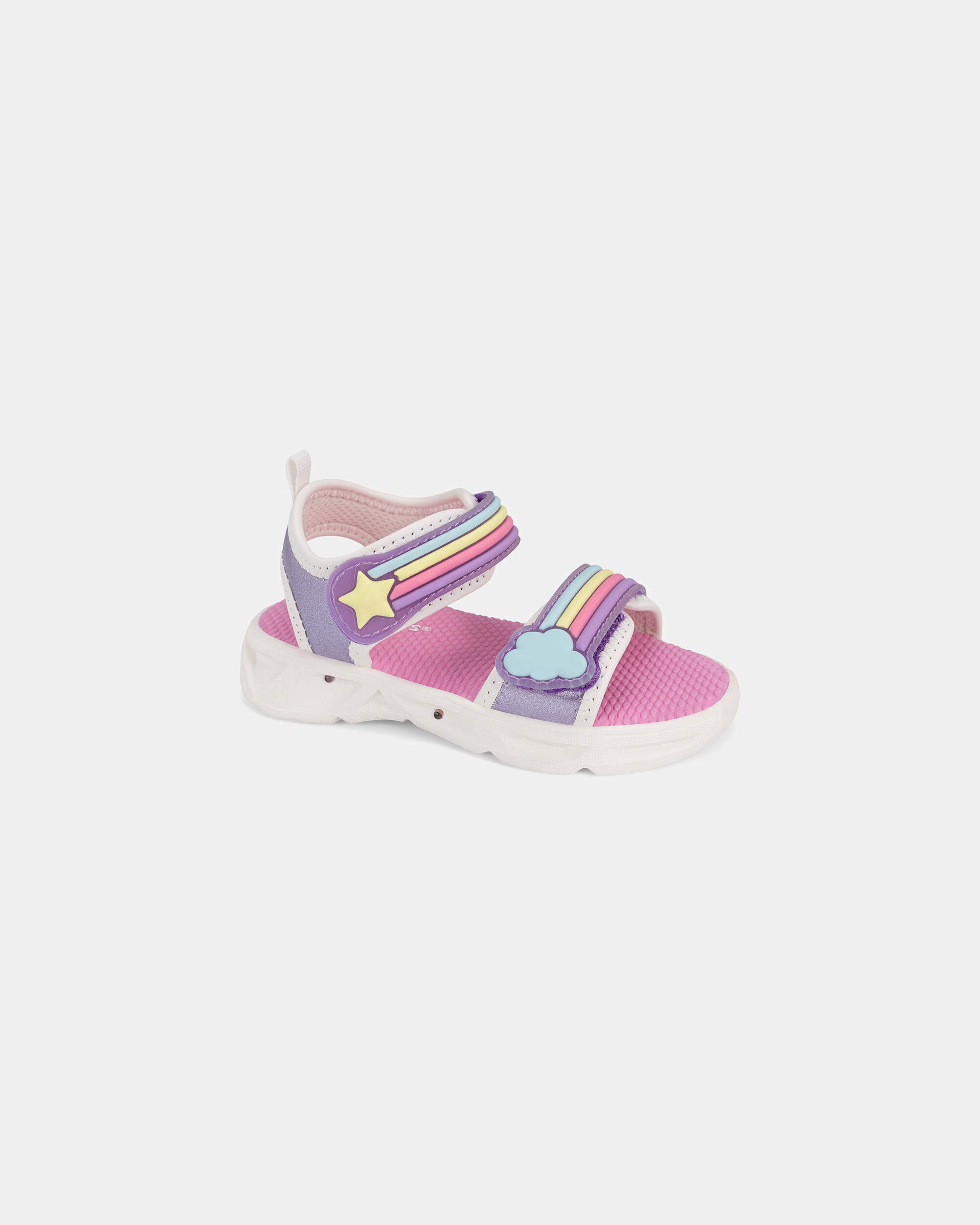Toddler Girl Rainbow Light-Up Sandals