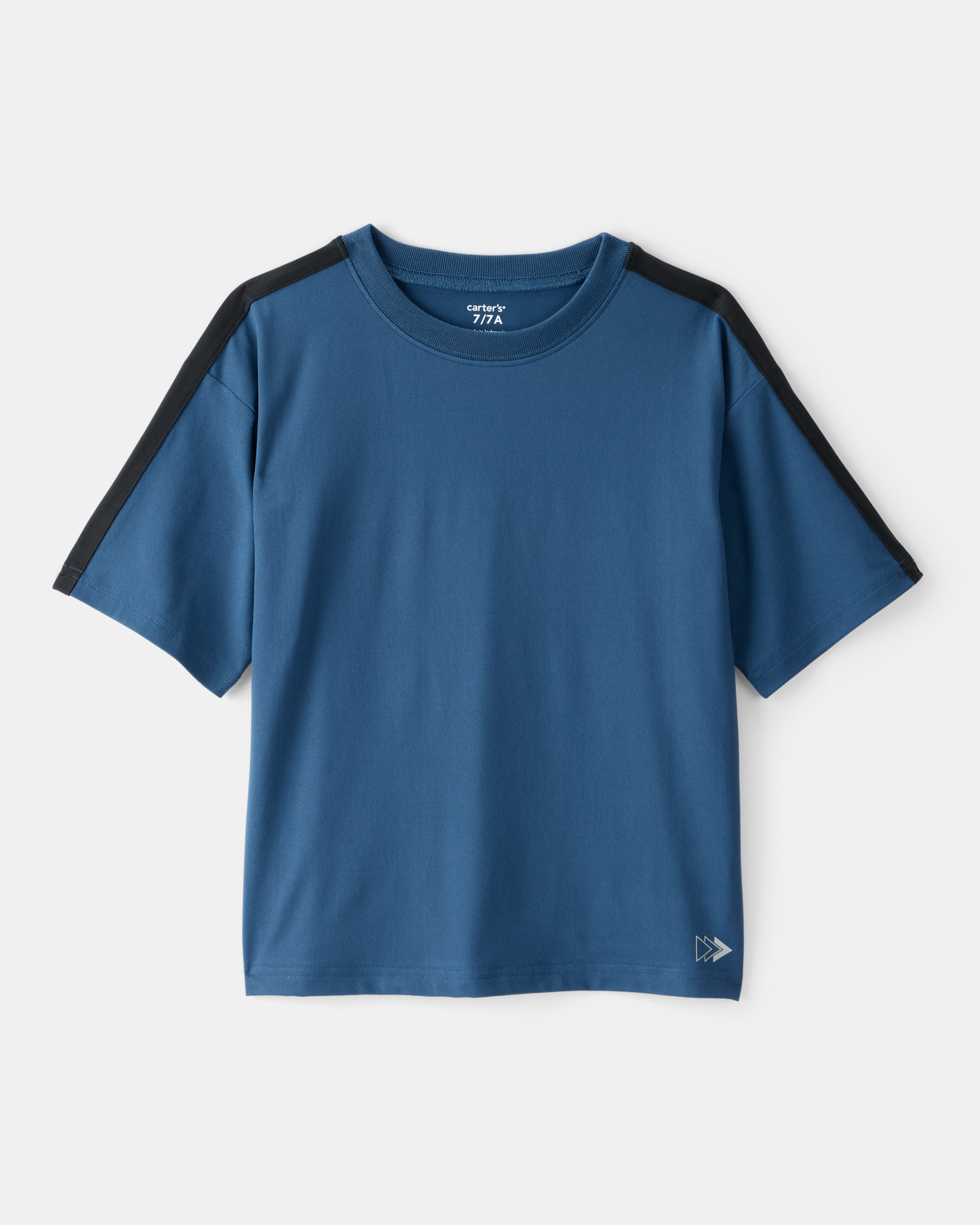 Boys Active Short-Sleeve Tee - Blue