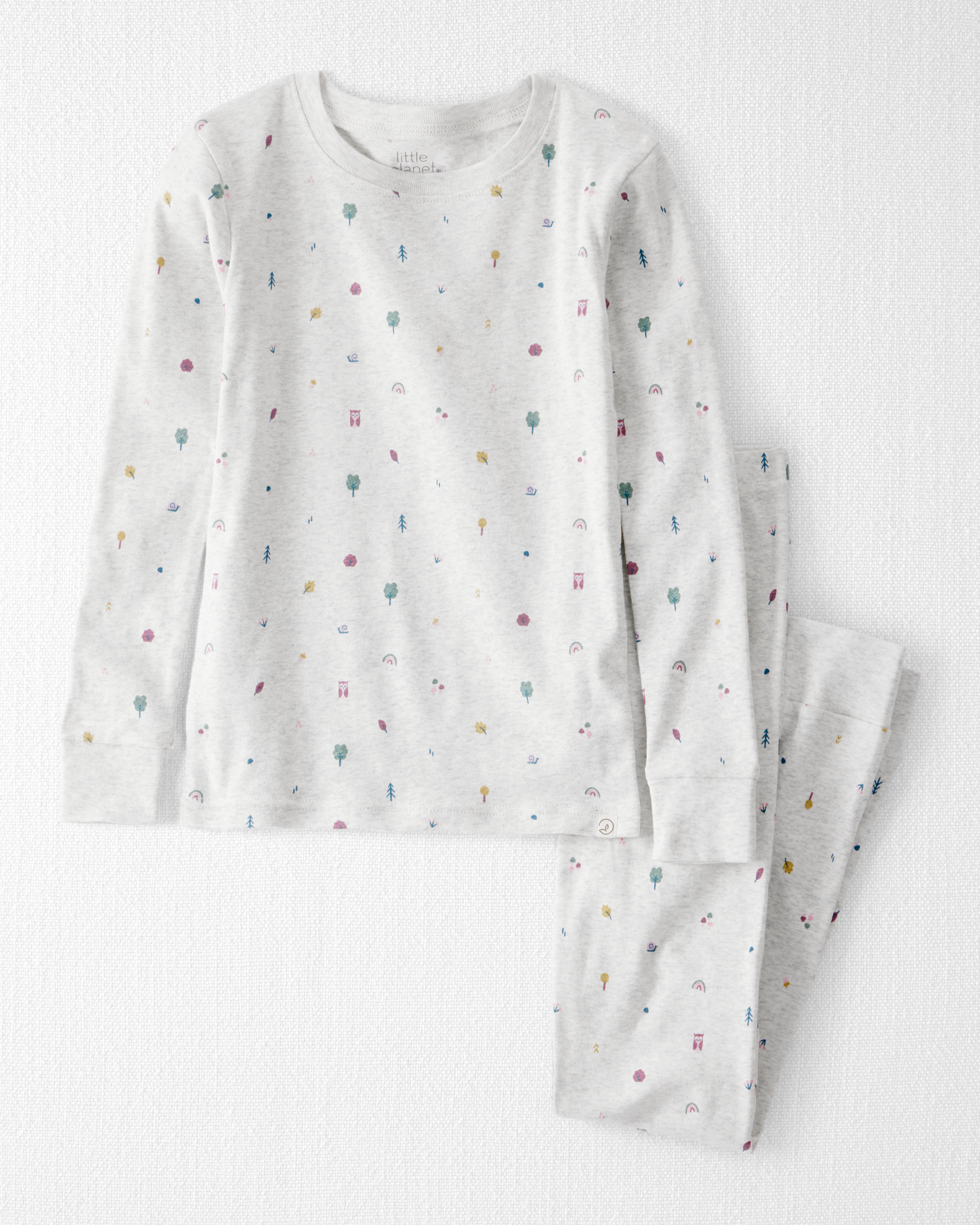 Kid Organic Cotton Pyjamas Icon Print