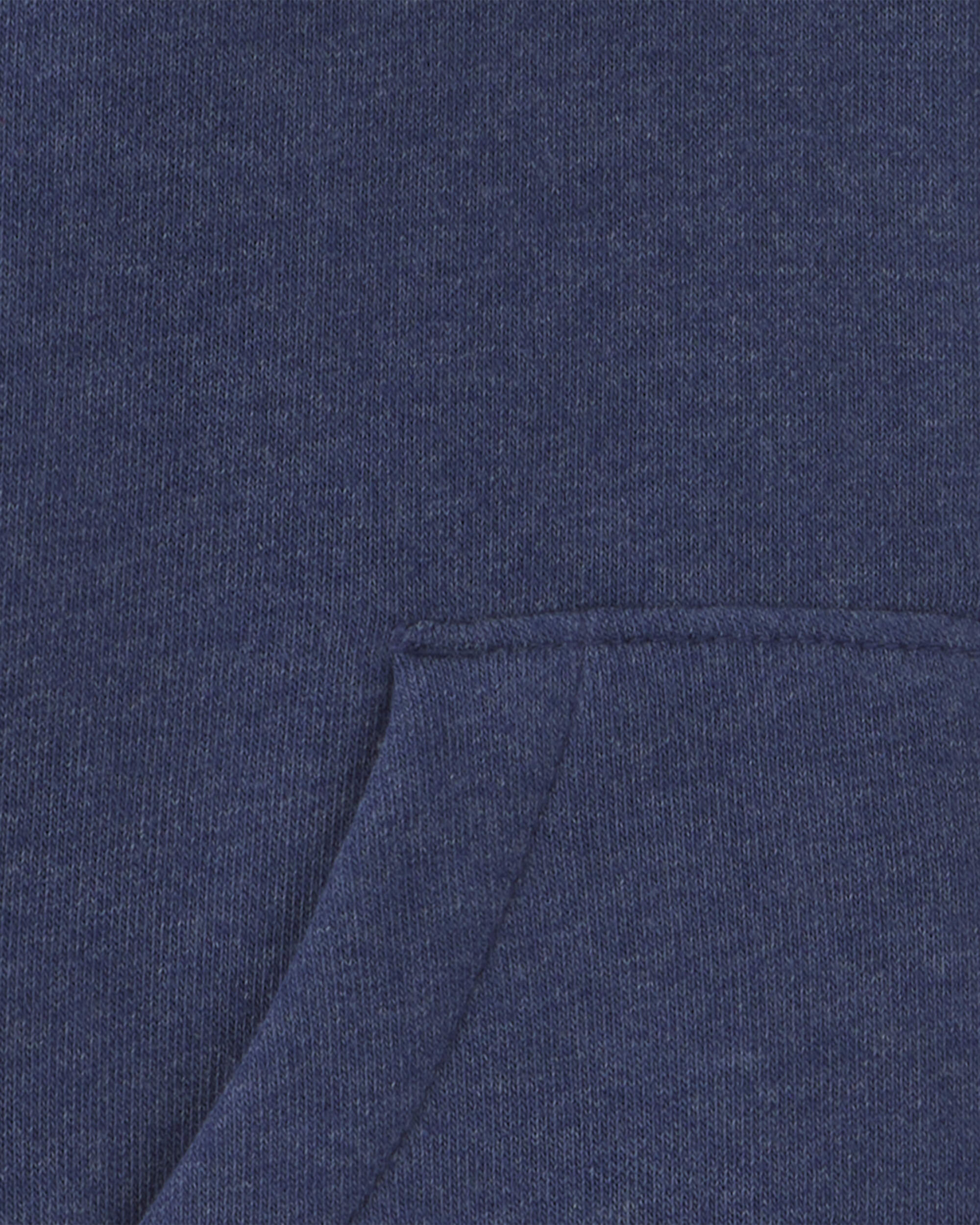 Toddler Boy Fleece Zip-Up Jacket - Navy Blue