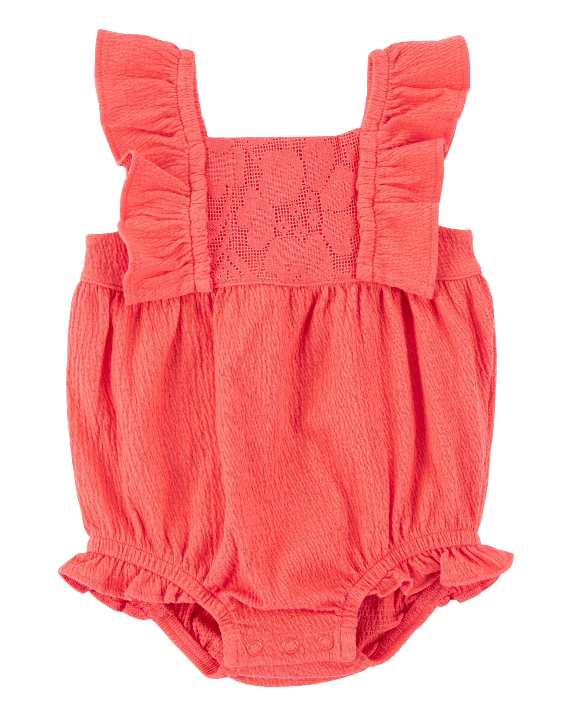 Baby Lace Crinkle Jersey Bubble
