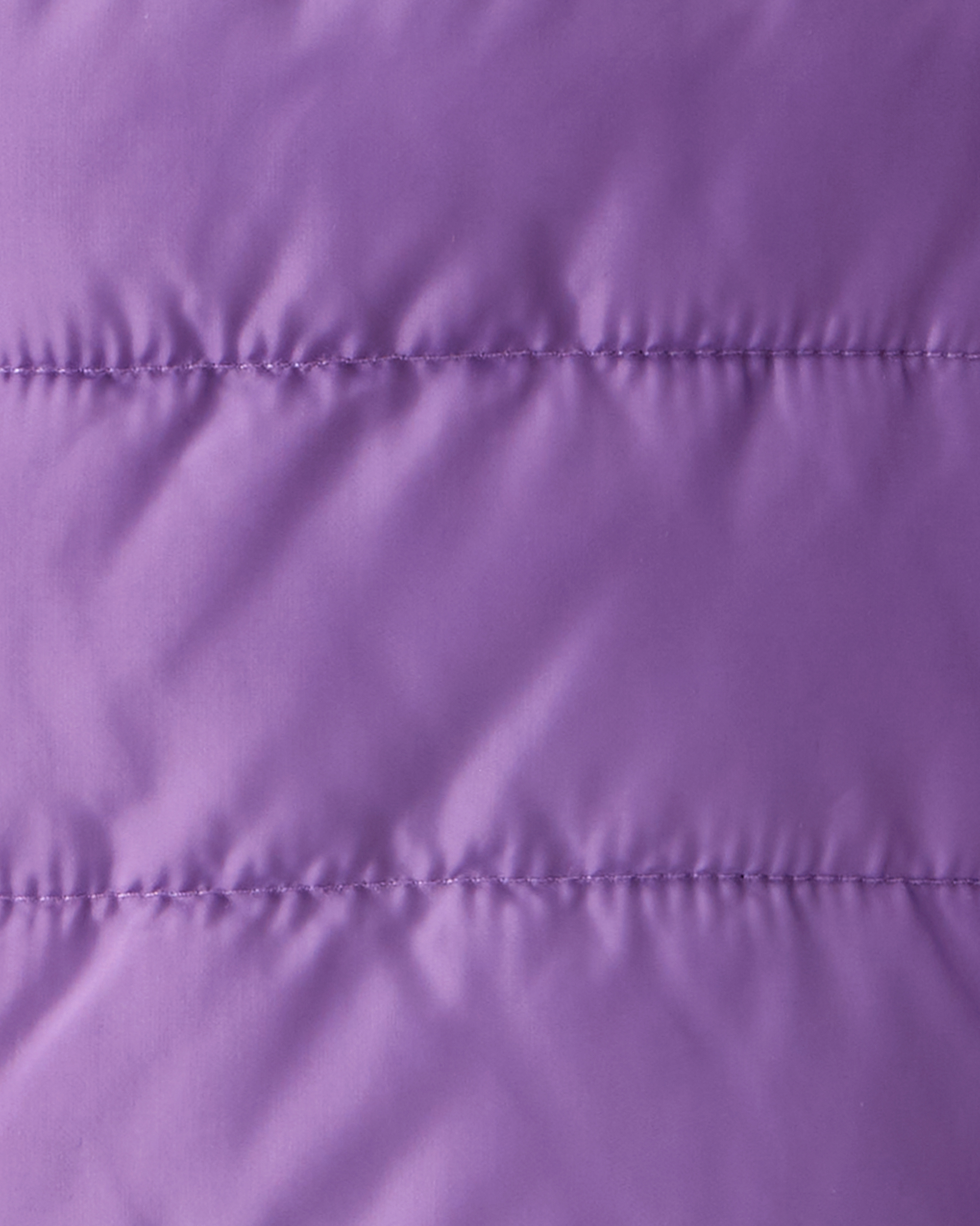 Kid Hooded Puffer Jacket - Purple