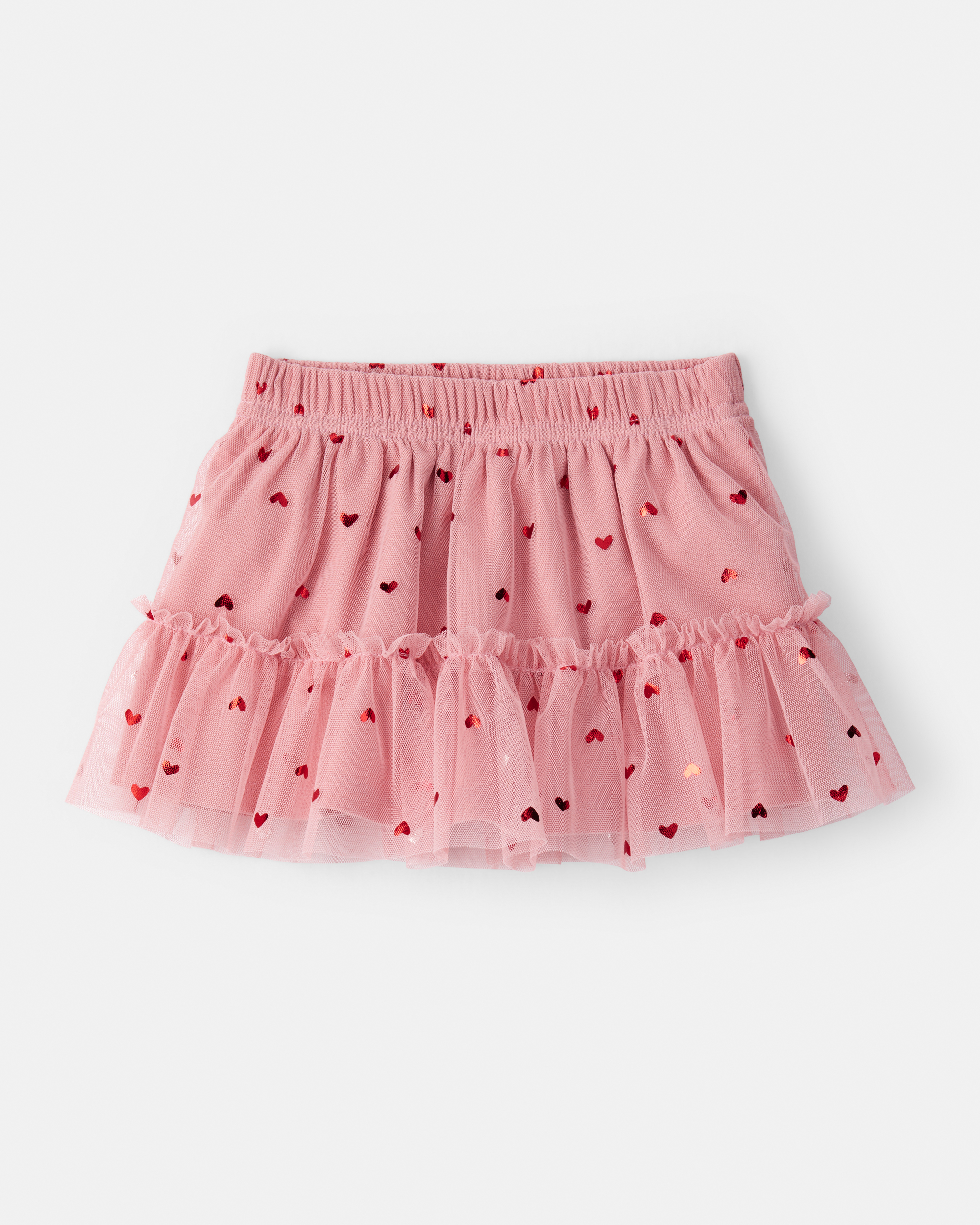 Baby Girl Heart Skirt - Pink