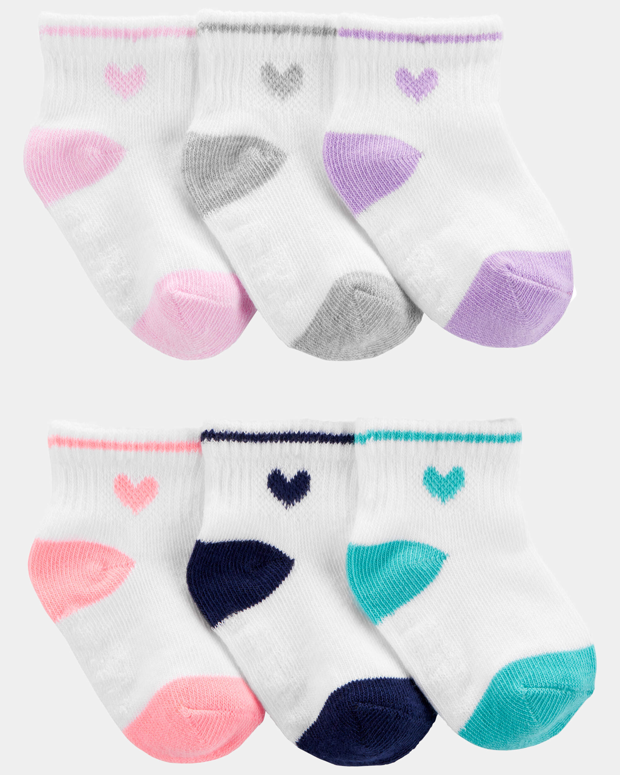 Baby 6-Pack Crew Socks