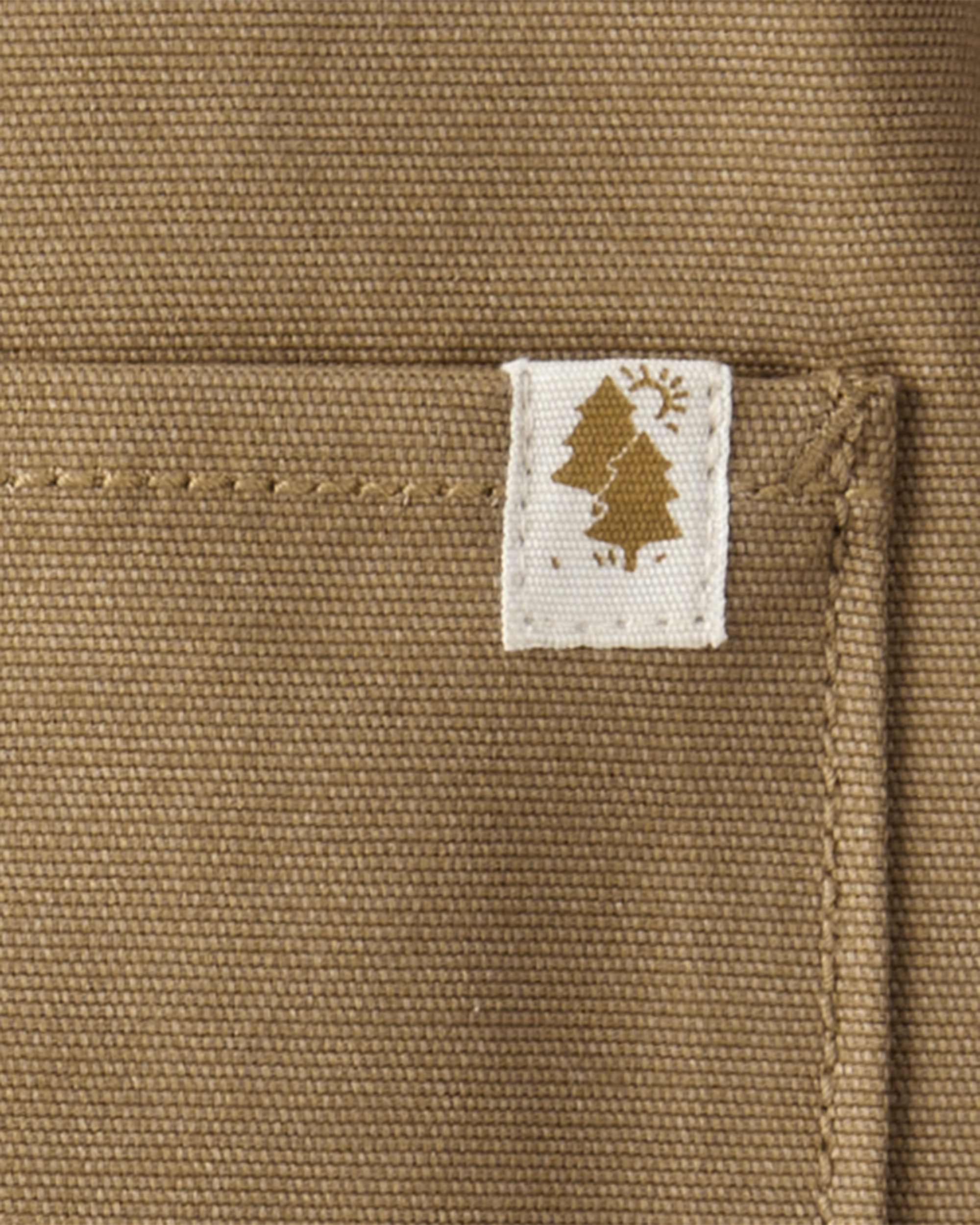 Baby Boy Canvas Long-Sleeve Fashion Jacket - Brown