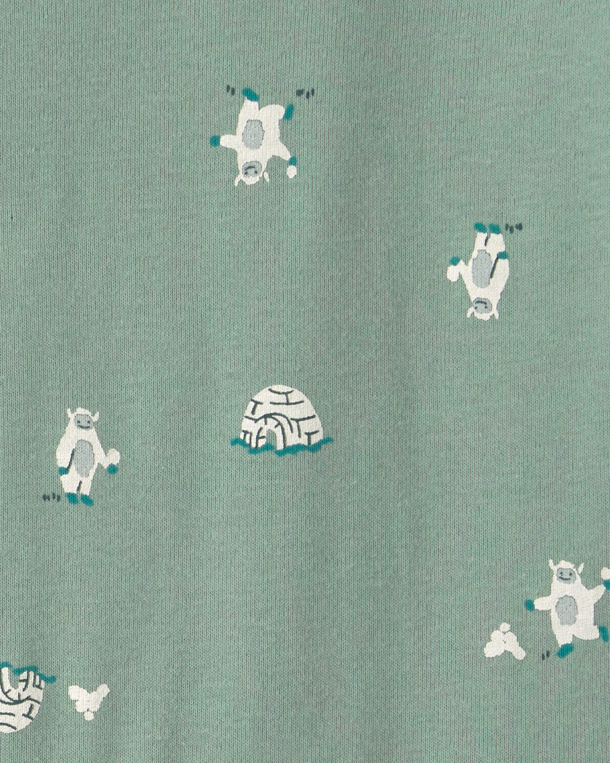 Baby Boy 4-Pack Arctic Long-Sleeve Multipack Bodysuits